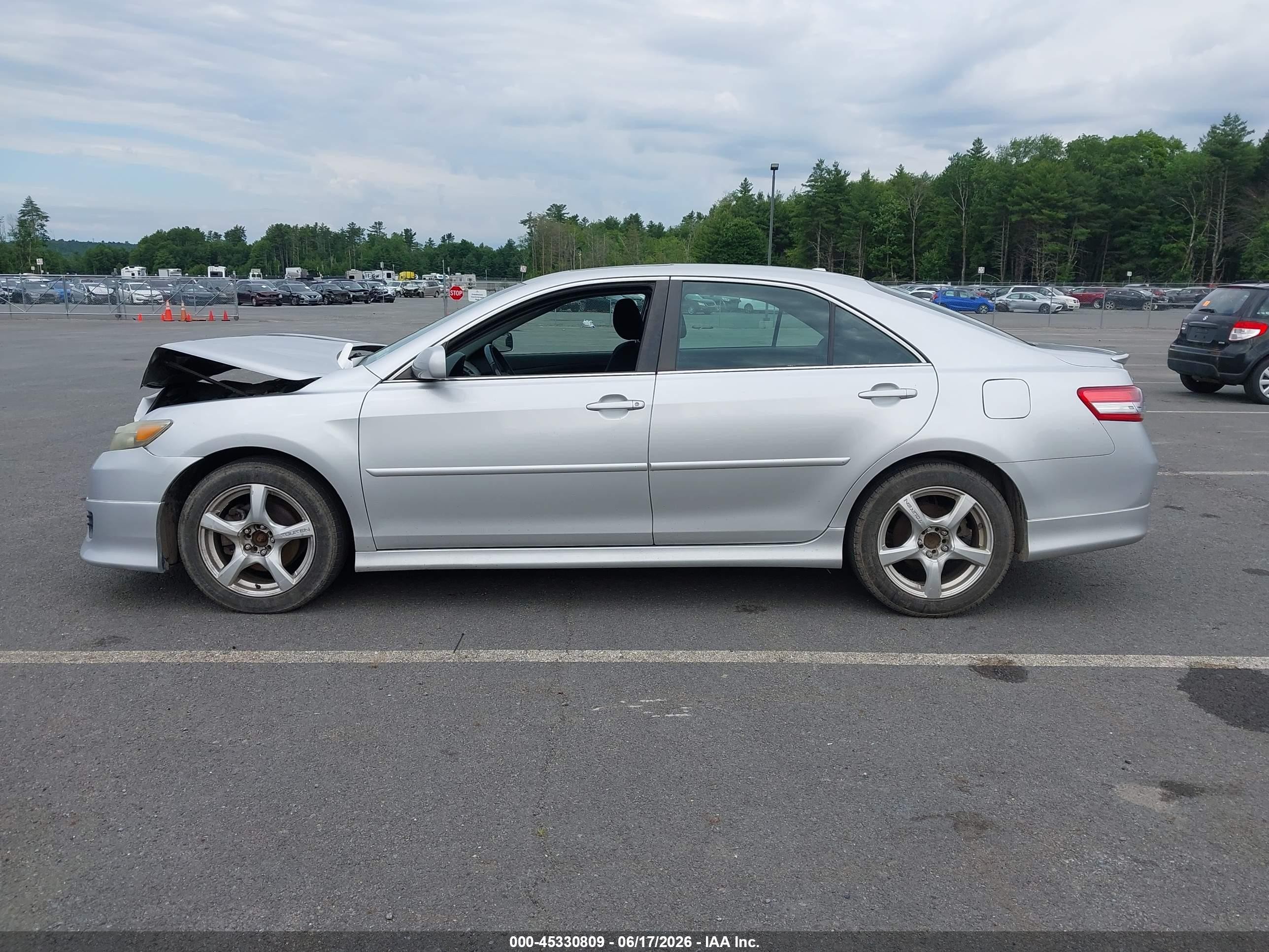 2011 Toyota Camry Se Серебряный vin: 4T1BF3EKXBU216903