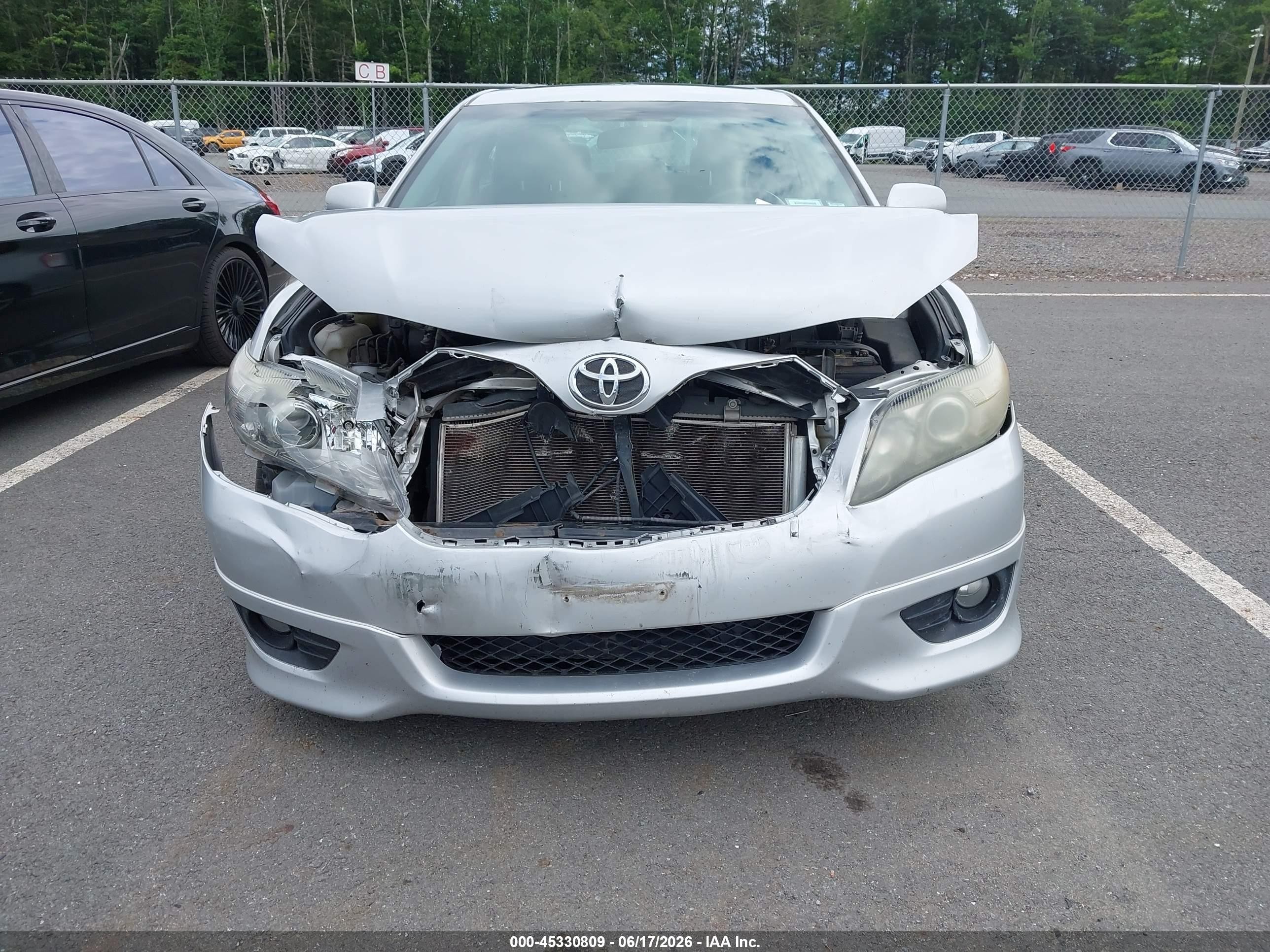2011 Toyota Camry Se Серебряный vin: 4T1BF3EKXBU216903