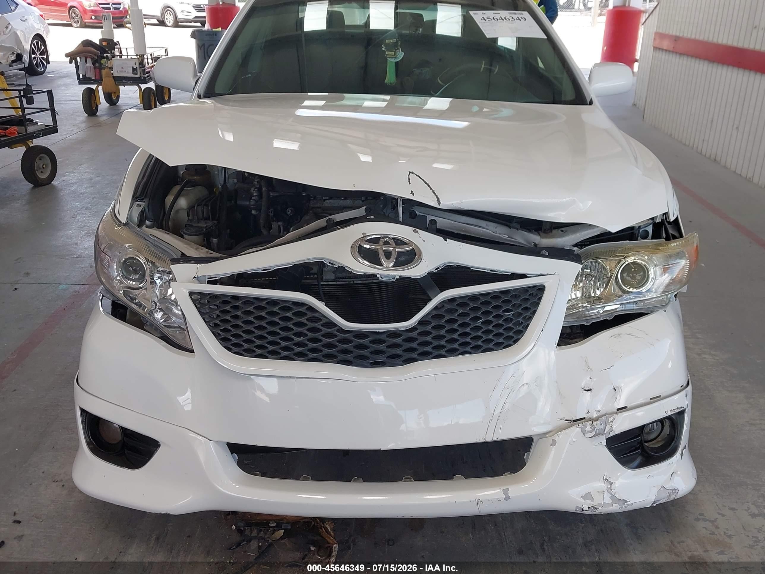 2011 Toyota Camry Se Белый vin: 4T1BF3EKXBU587186