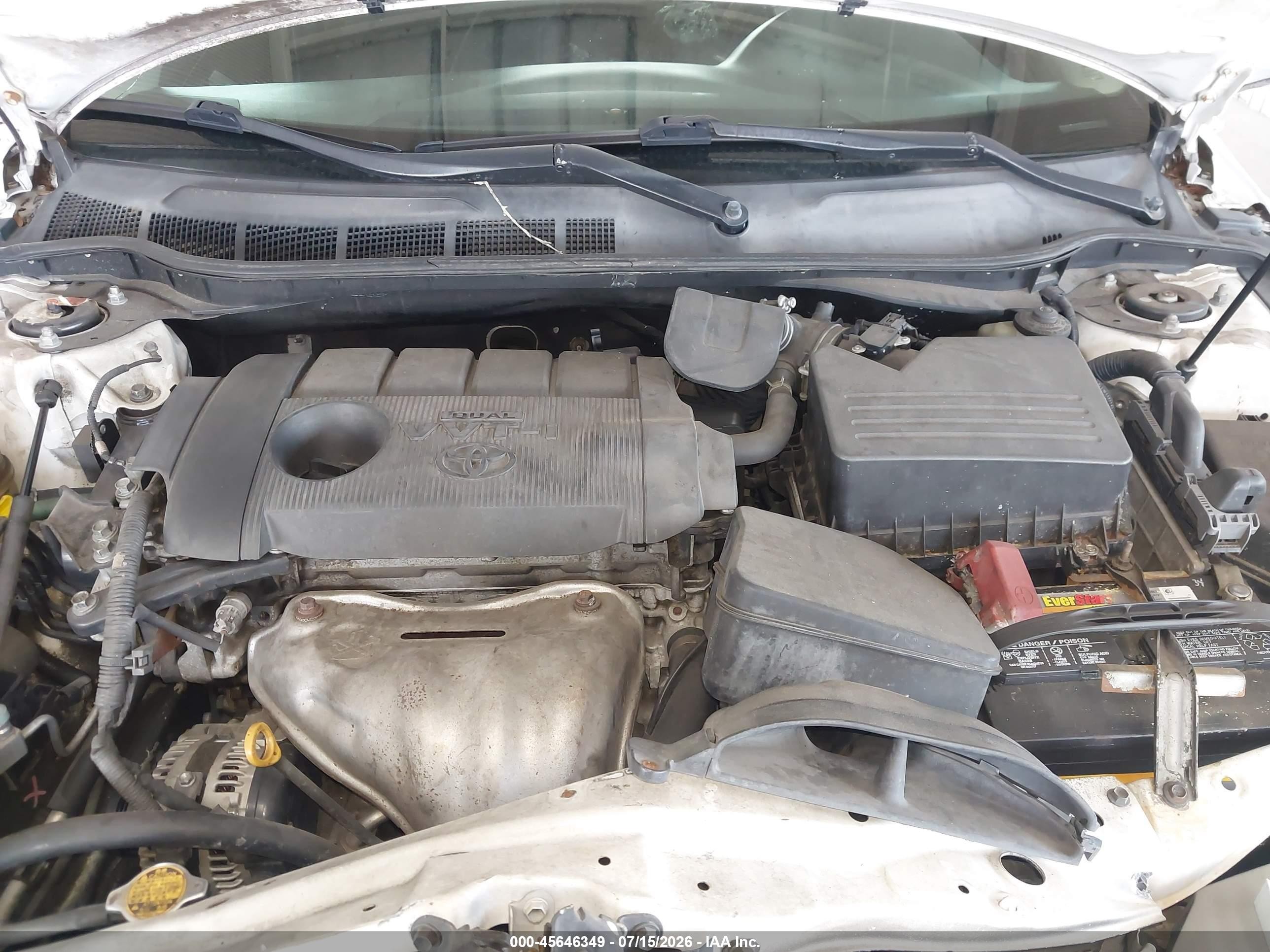 2011 Toyota Camry Se Белый vin: 4T1BF3EKXBU587186