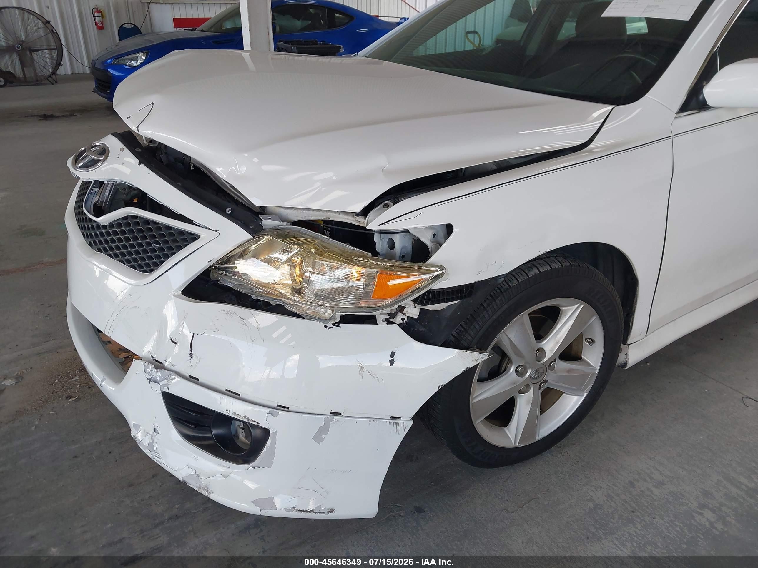 2011 Toyota Camry Se Белый vin: 4T1BF3EKXBU587186