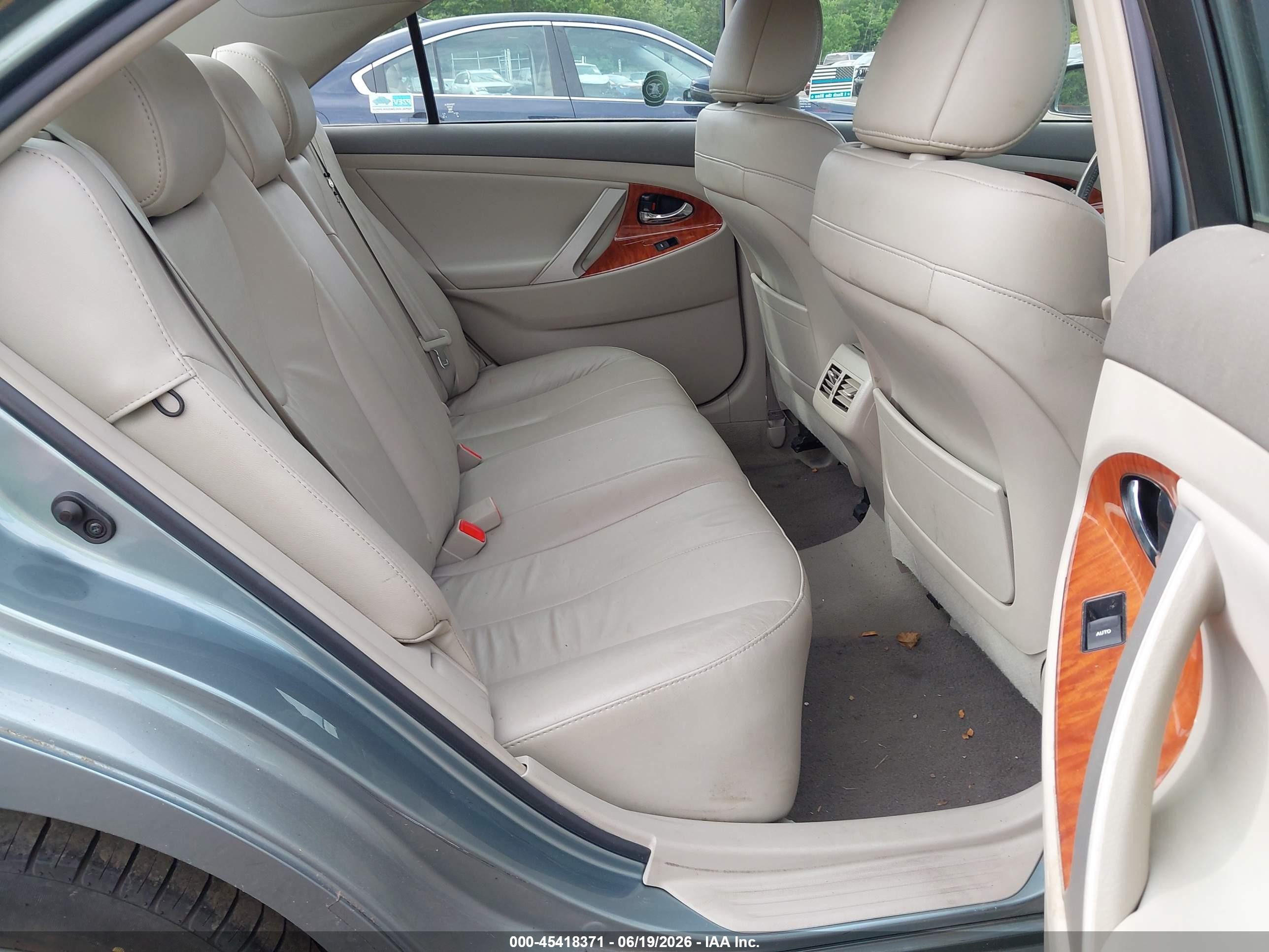 2011 Toyota Camry Xle Green vin: 4T1BF3EKXBU593067