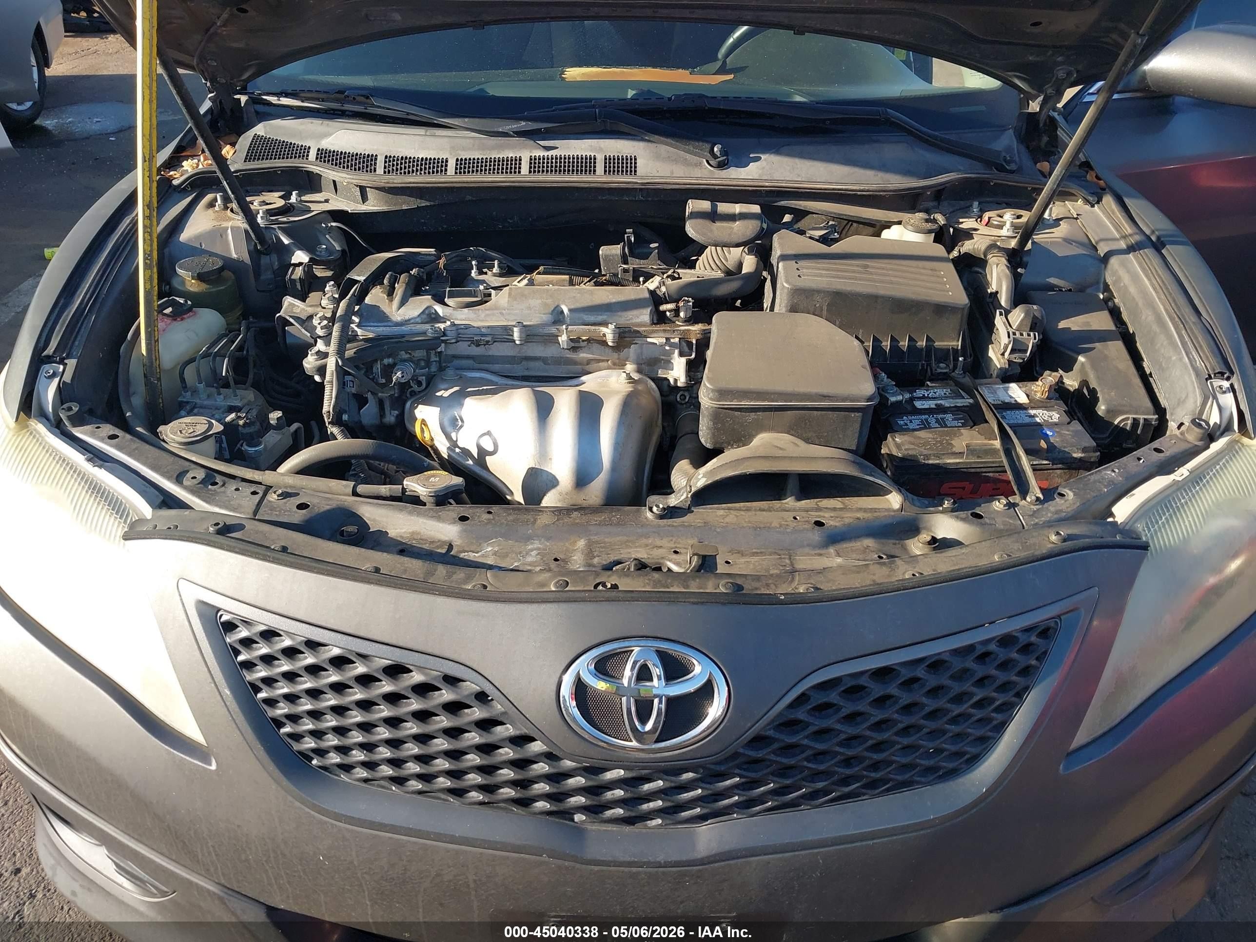 2011 Toyota Camry Se Gray vin: 4T1BF3EKXBU605928
