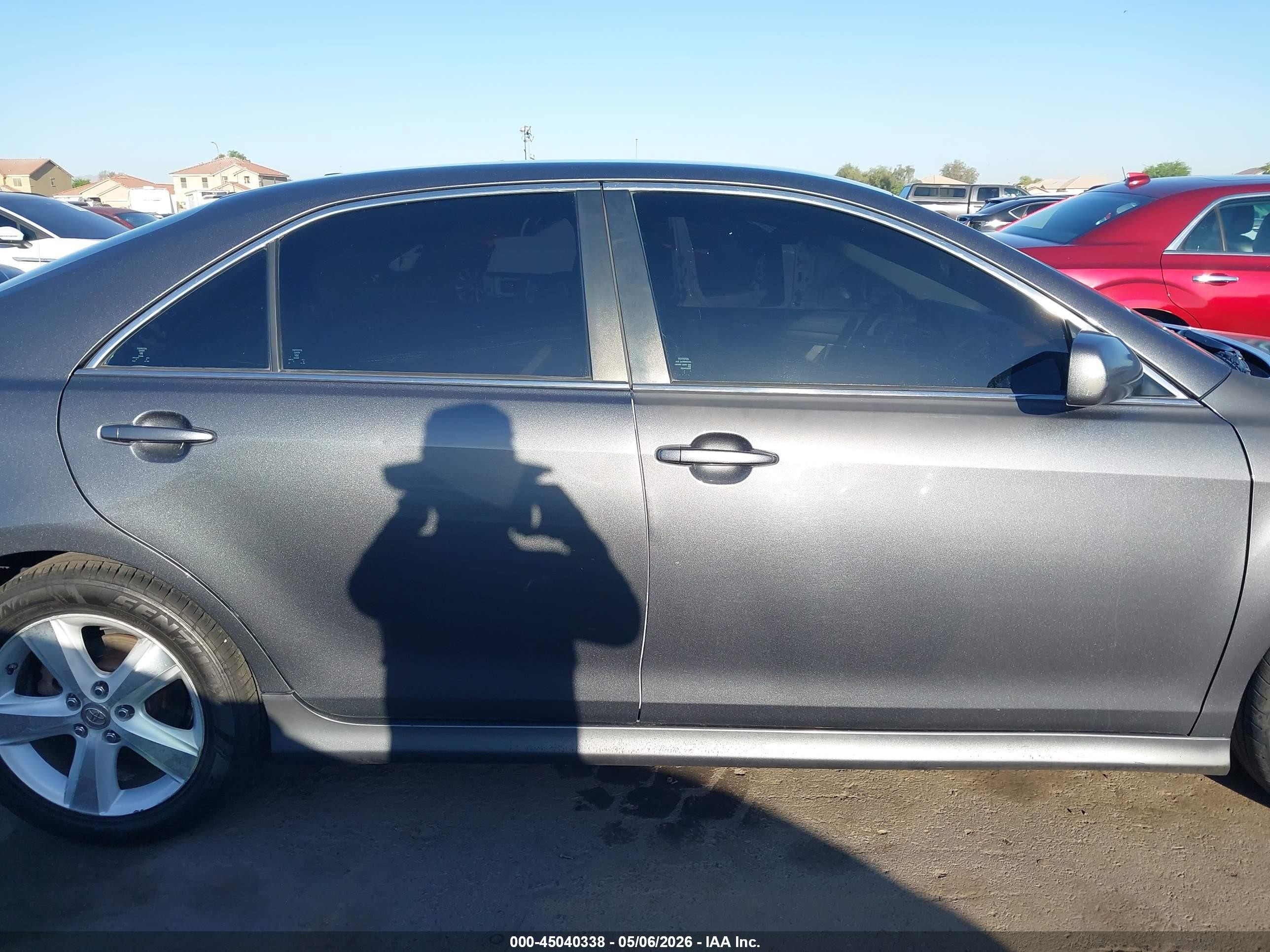 2011 Toyota Camry Se Gray vin: 4T1BF3EKXBU605928