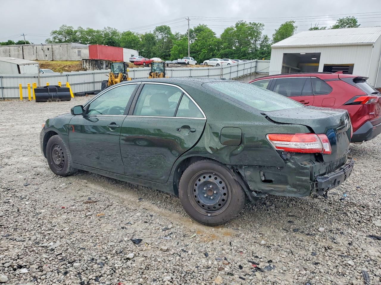 2011 Toyota Camry Le Green vin: 4T1BF3EKXBU619523