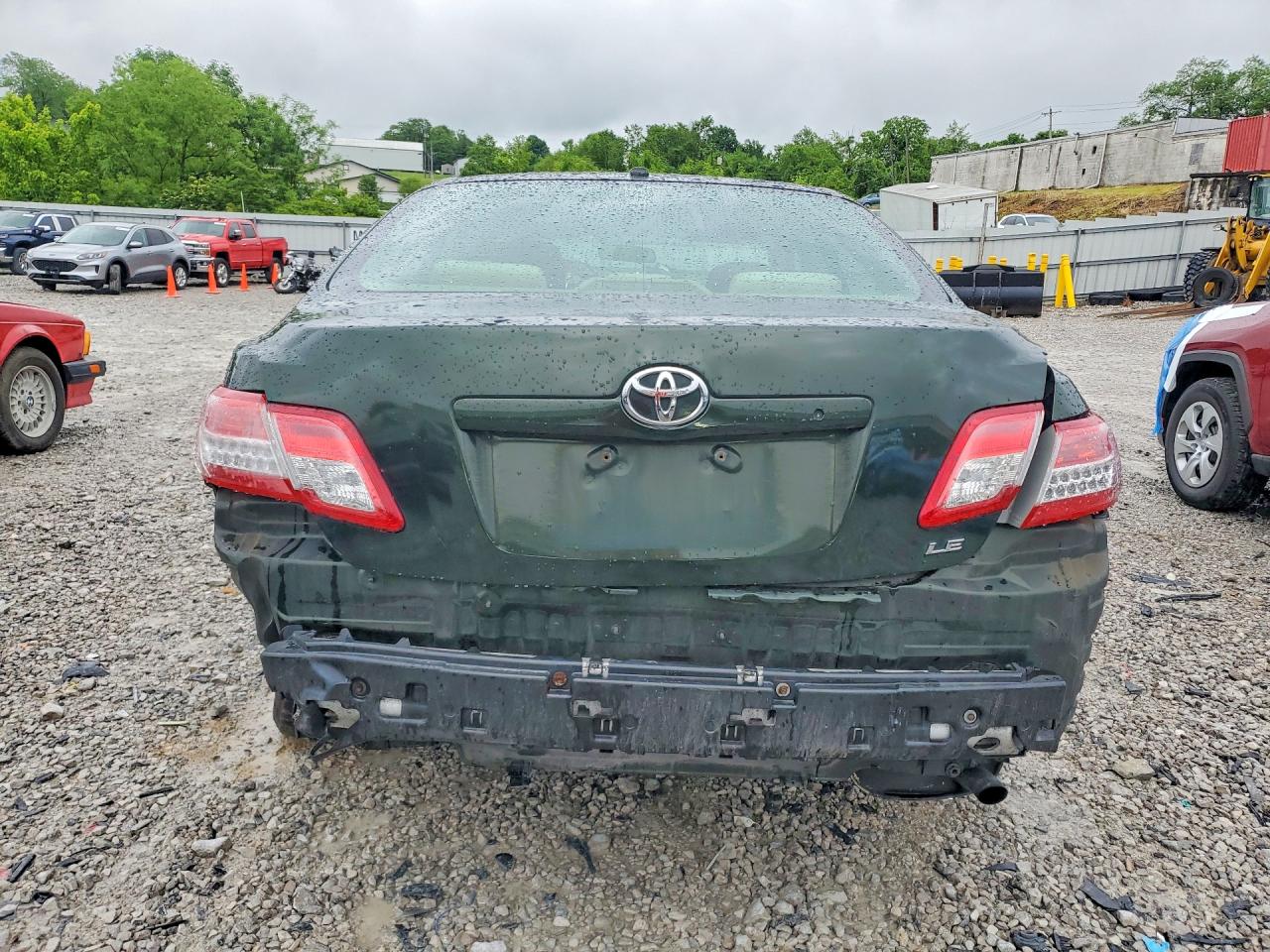 2011 Toyota Camry Le Green vin: 4T1BF3EKXBU619523