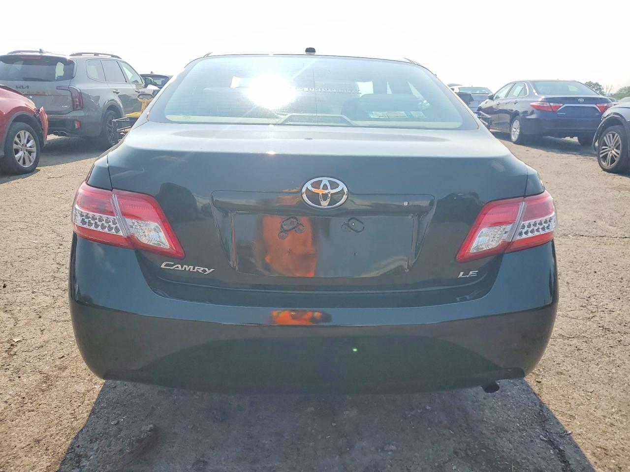 2011 Toyota Camry Le Green vin: 4T1BF3EKXBU625659