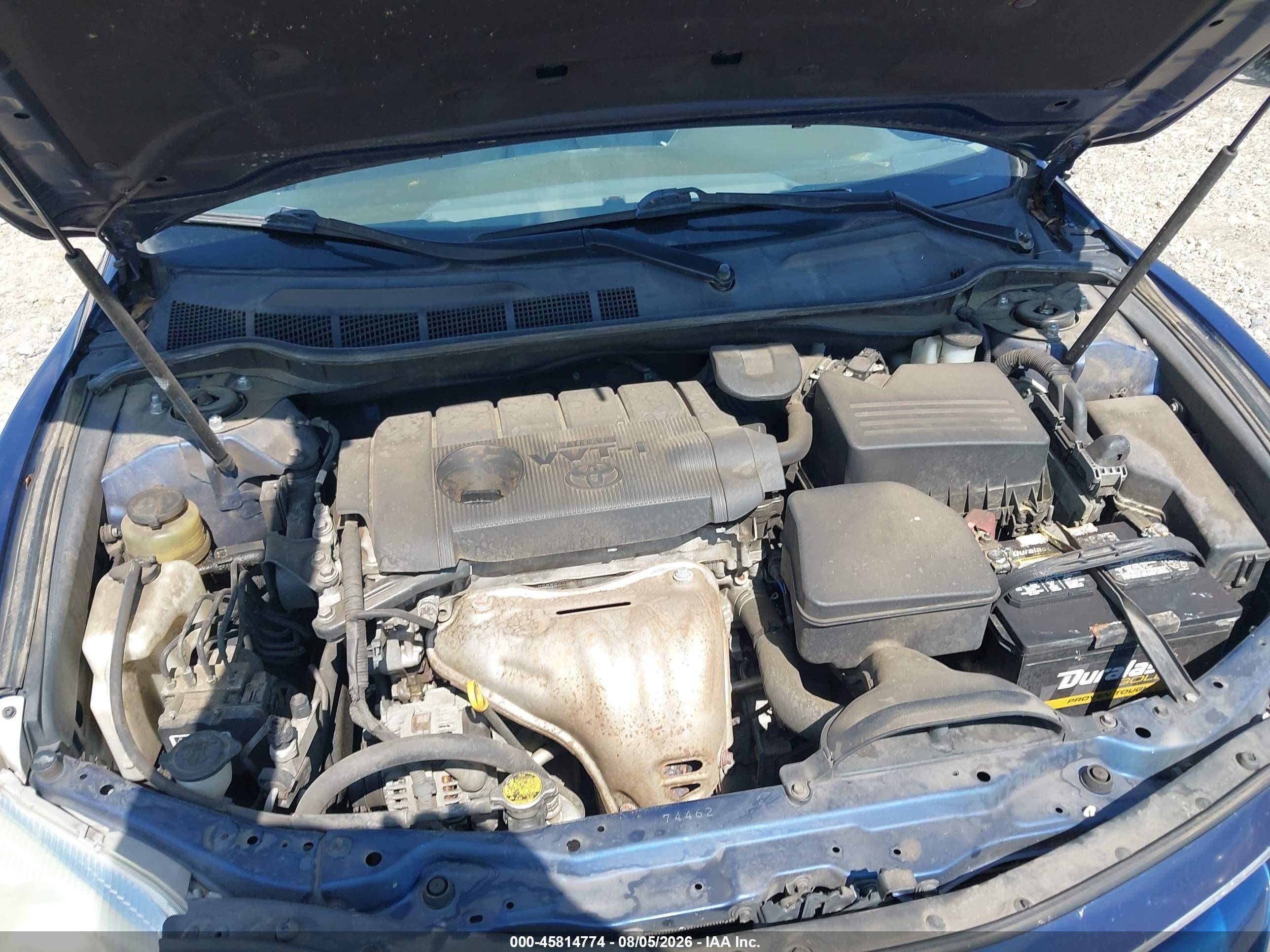 2011 Toyota Camry Le Blue vin: 4T1BF3EKXBU630666