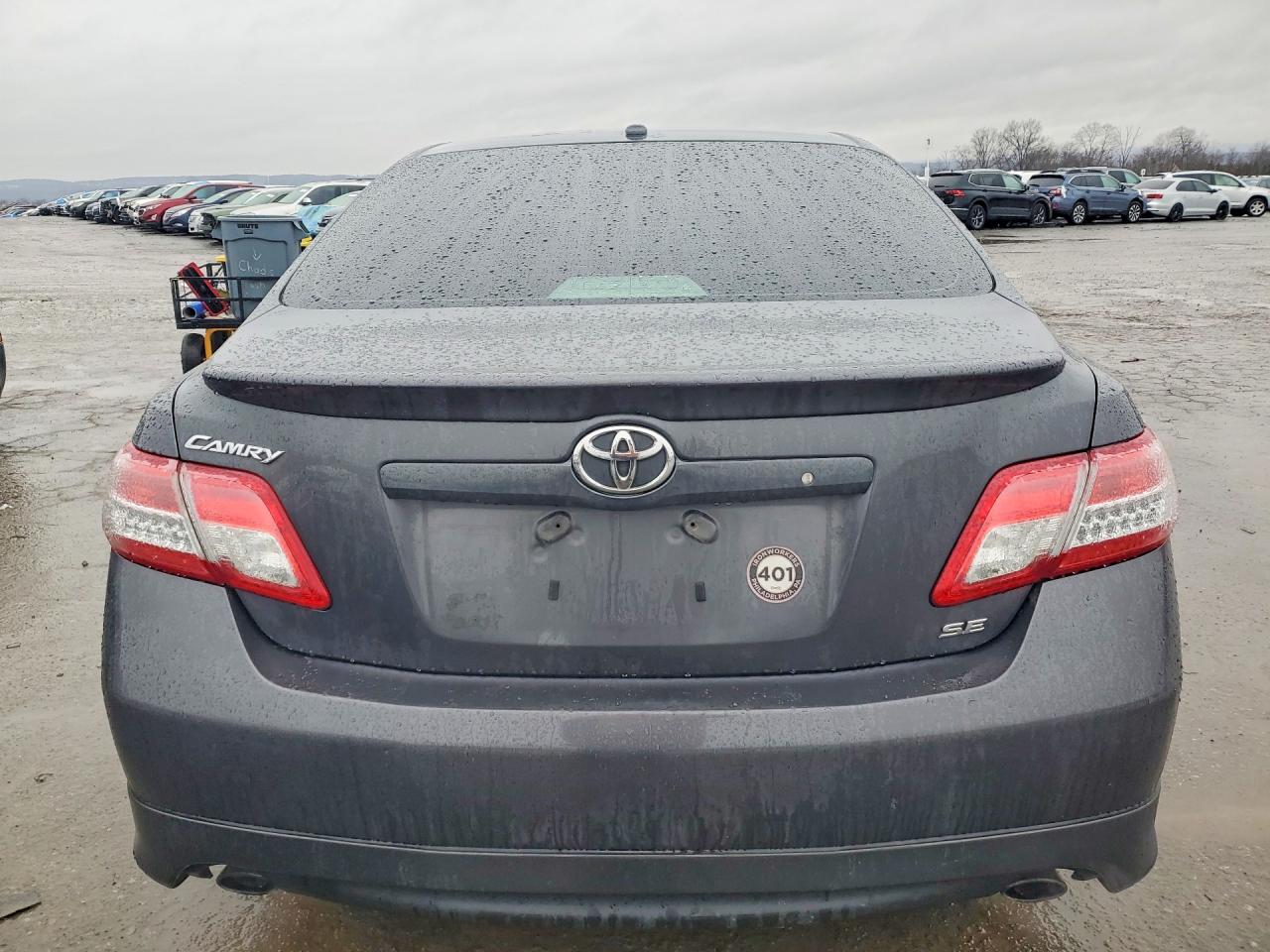 2011 Toyota Camry Se Gray vin: 4T1BF3EKXBU632420