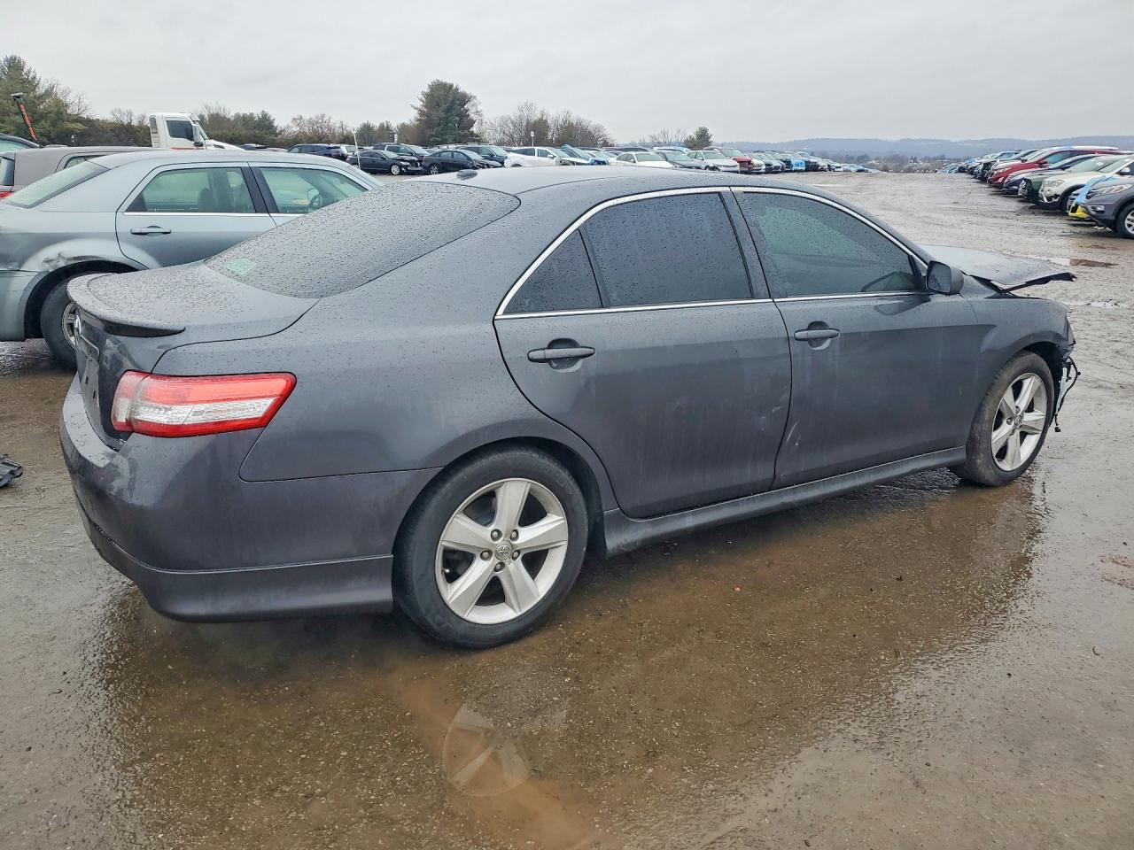 2011 Toyota Camry Se Gray vin: 4T1BF3EKXBU632420