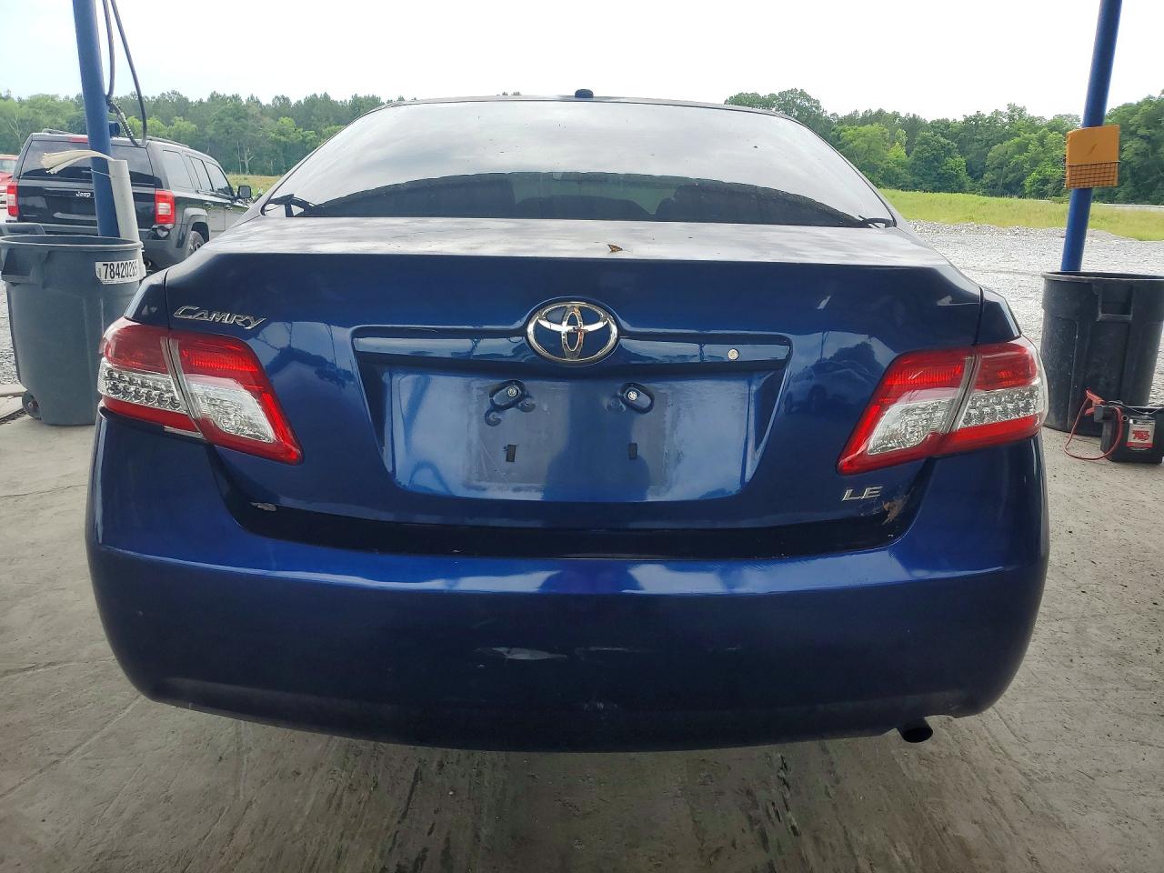 2011 Toyota Camry Blue vin: 4T1BF3EKXBU639772