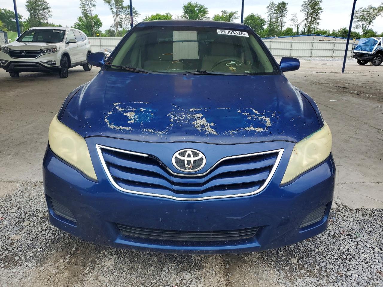 2011 Toyota Camry Blue vin: 4T1BF3EKXBU639772