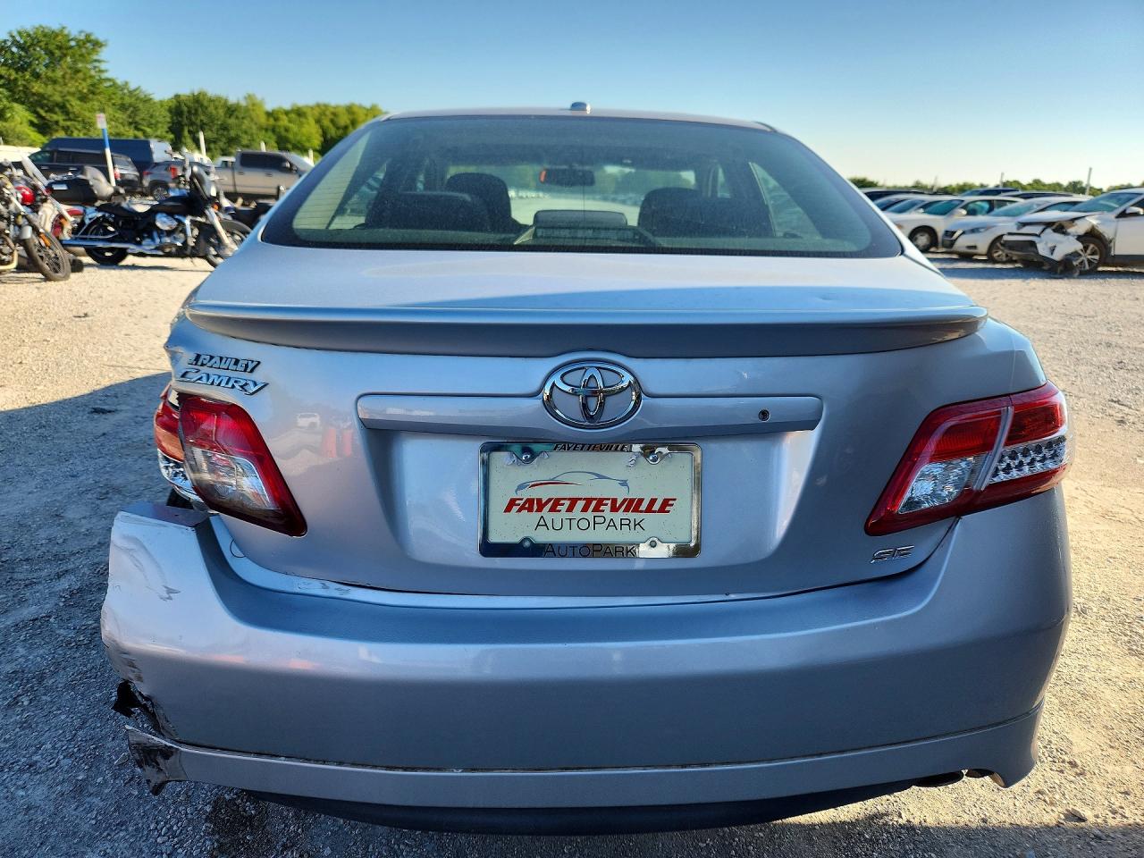 2011 Toyota Camry Se Silver vin: 4T1BF3EKXBU659164