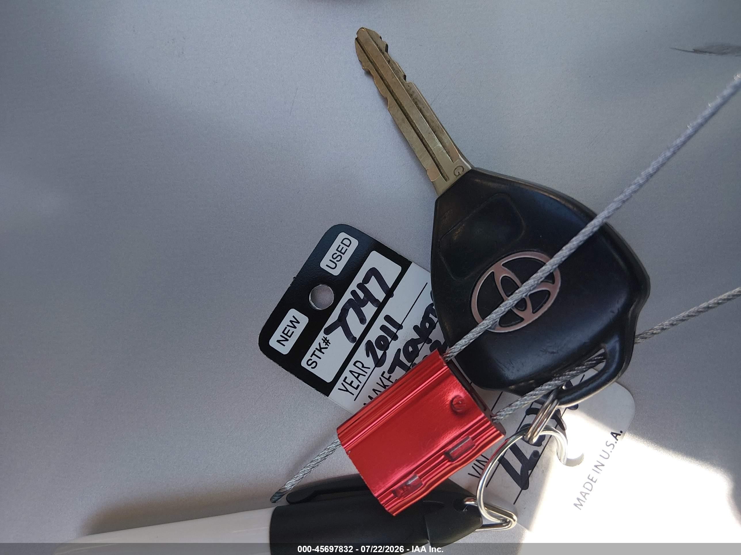 2011 Toyota Camry Le Белый vin: 4T1BF3EKXBU671993