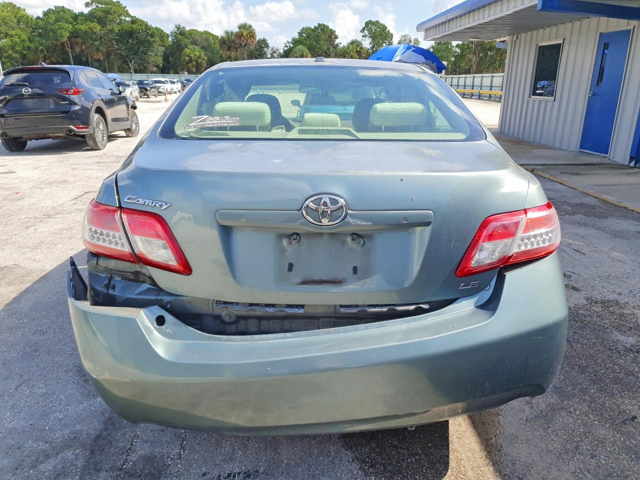 2011 Toyota Camry Le Синий vin: 4T1BF3EKXBU672139