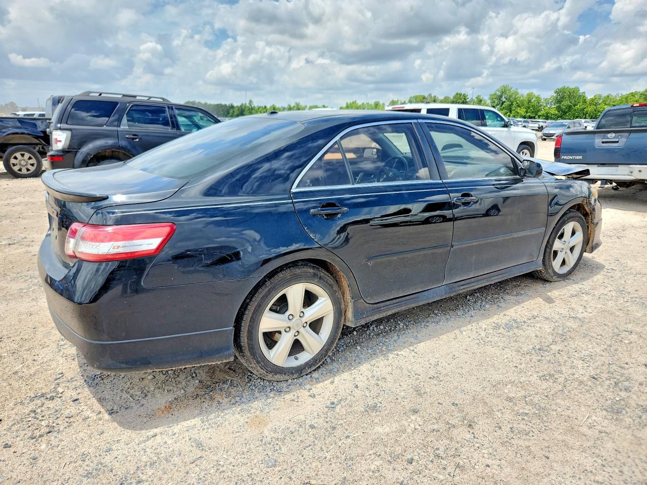 2011 Toyota Camry Se Black vin: 4T1BF3EKXBU690592