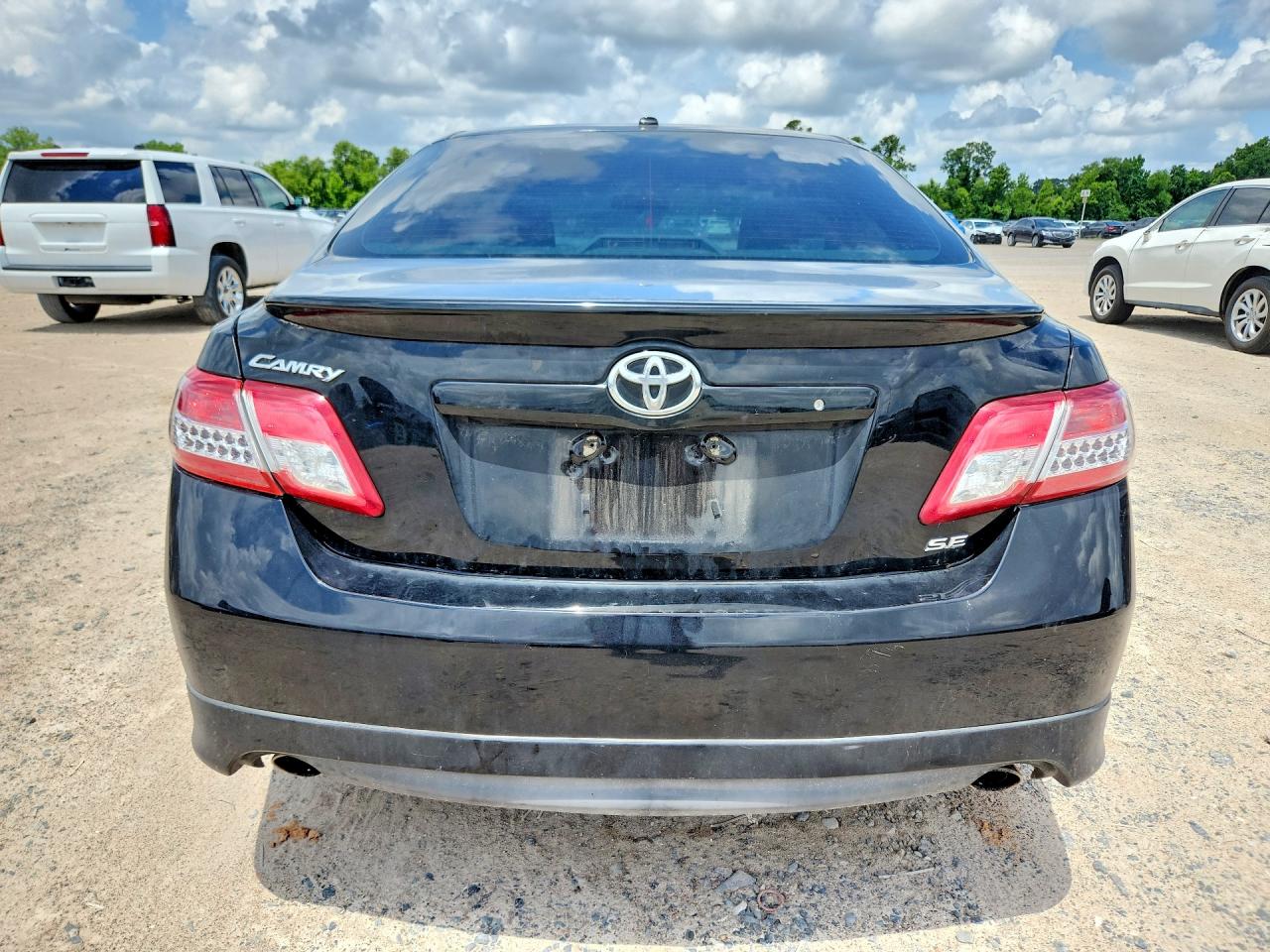2011 Toyota Camry Se Black vin: 4T1BF3EKXBU690592