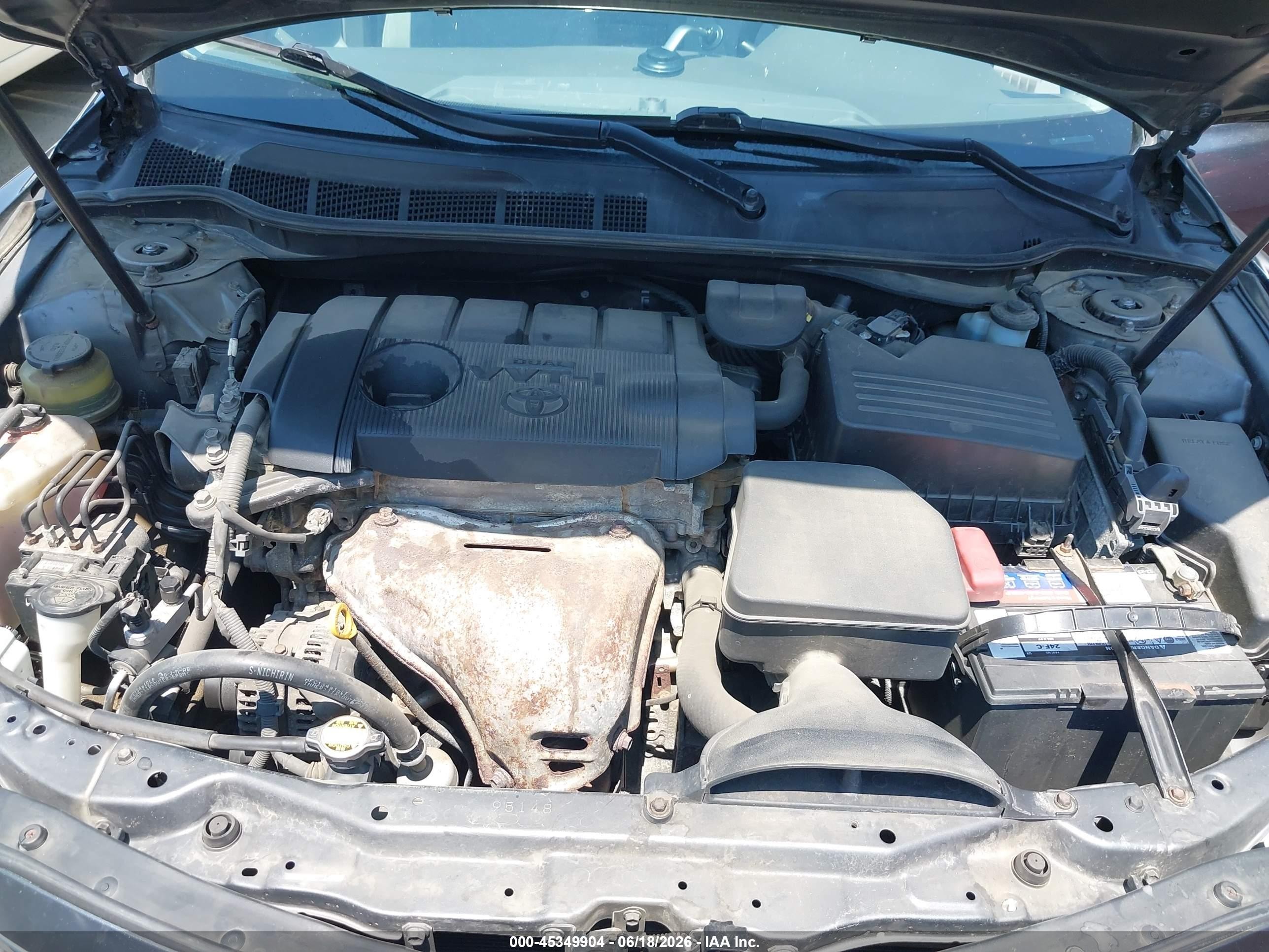 2011 Toyota Camry Le Gray vin: 4T1BF3EKXBU709559