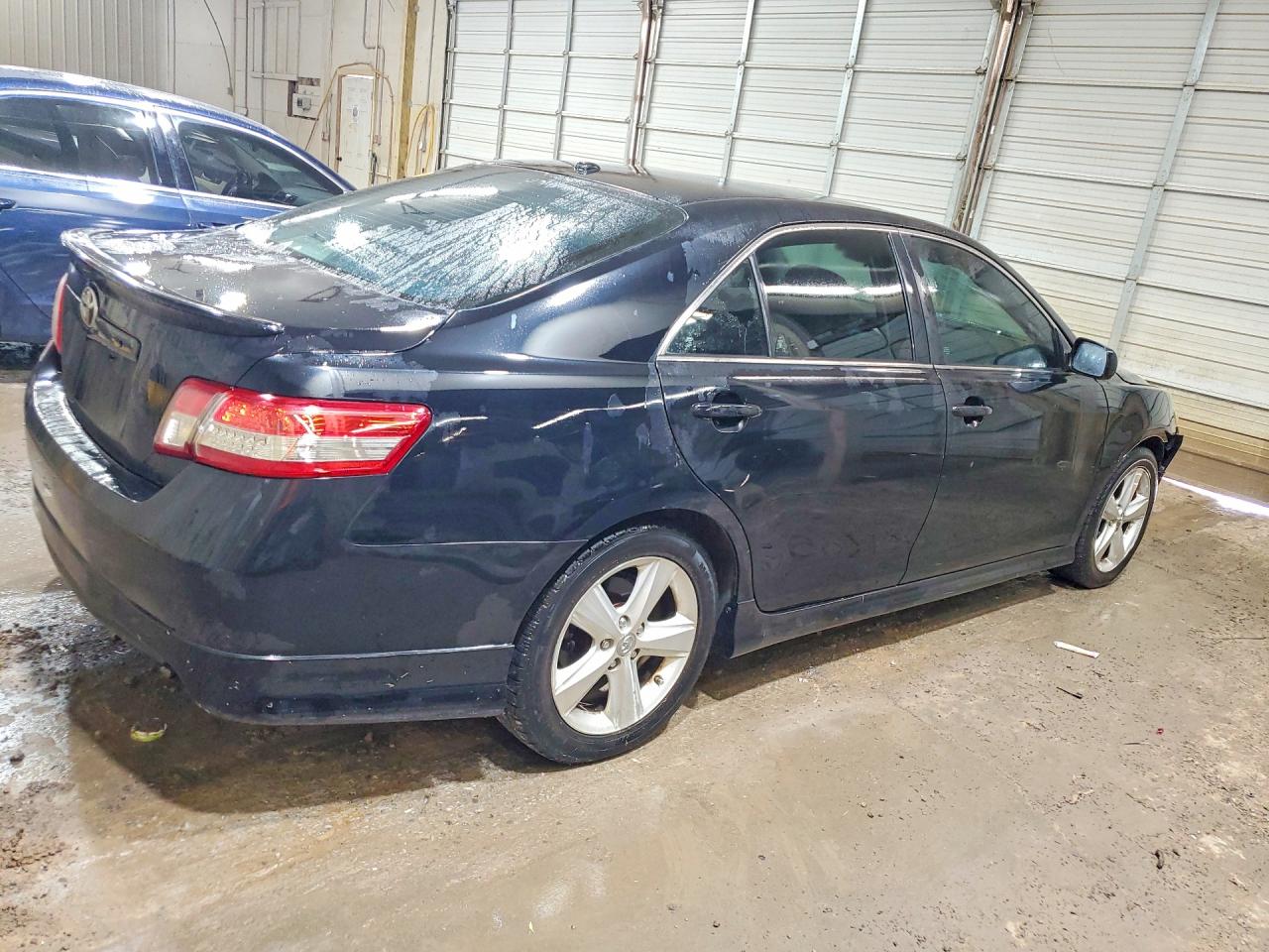2011 Toyota Camry Se Black vin: 4T1BF3EKXBU728872