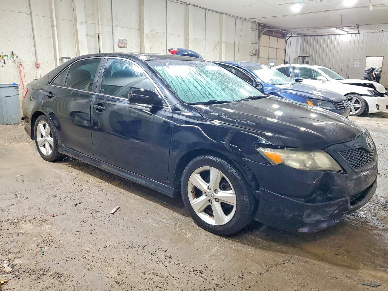 2011 Toyota Camry Se Black vin: 4T1BF3EKXBU728872