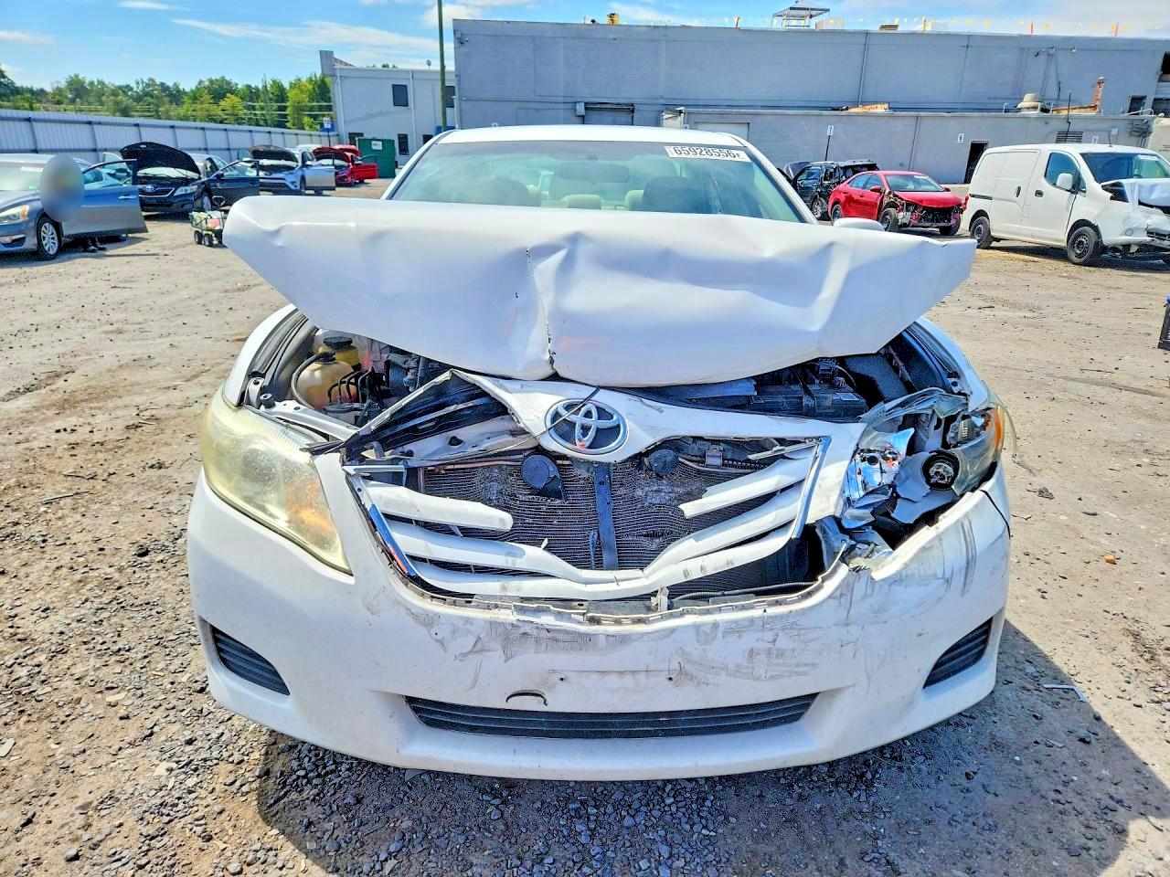 2011 Toyota Camry Le White vin: 4T1BF3EKXBU731254
