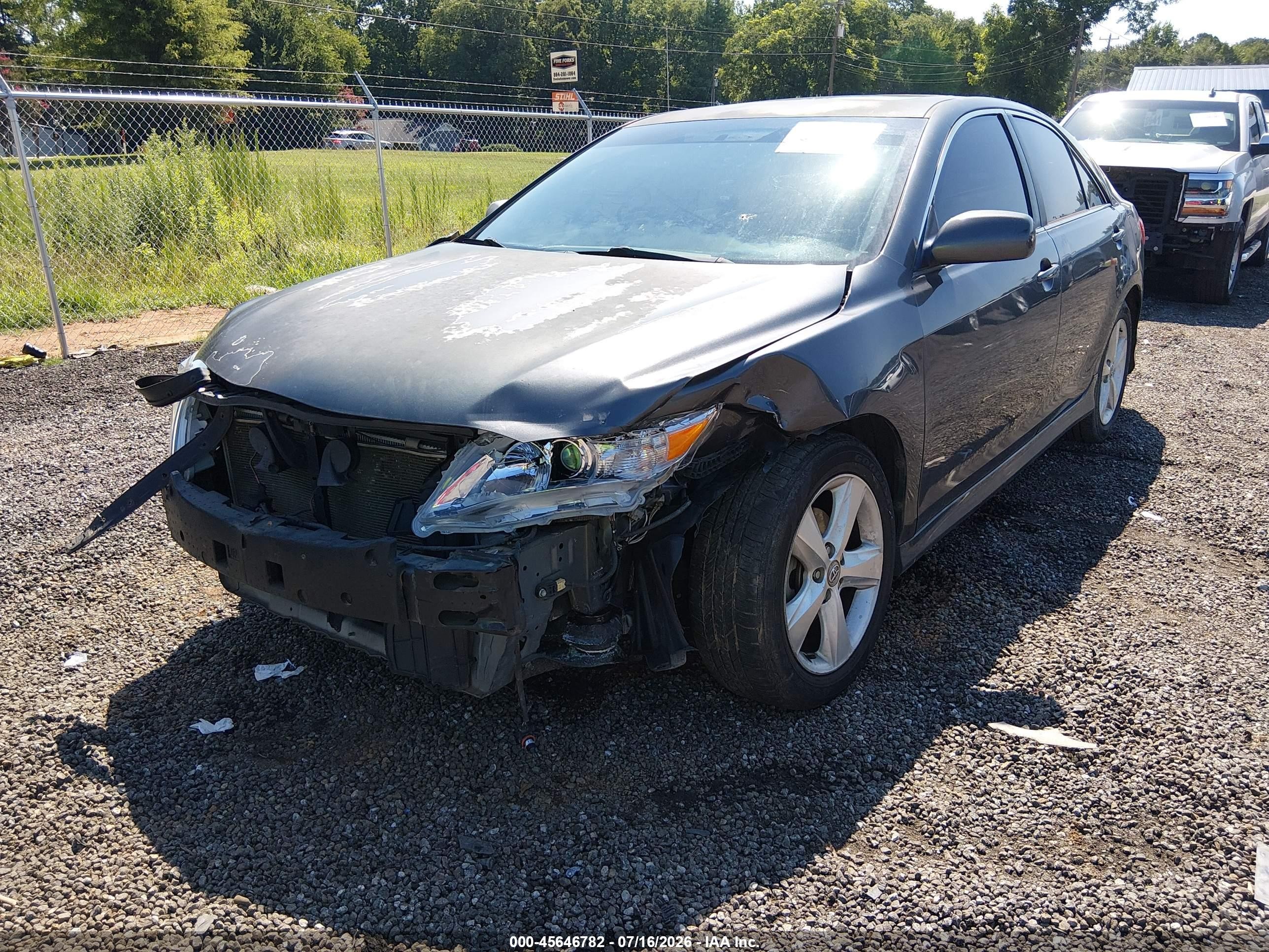 2011 Toyota Camry Se Gray vin: 4T1BF3EKXBU731867
