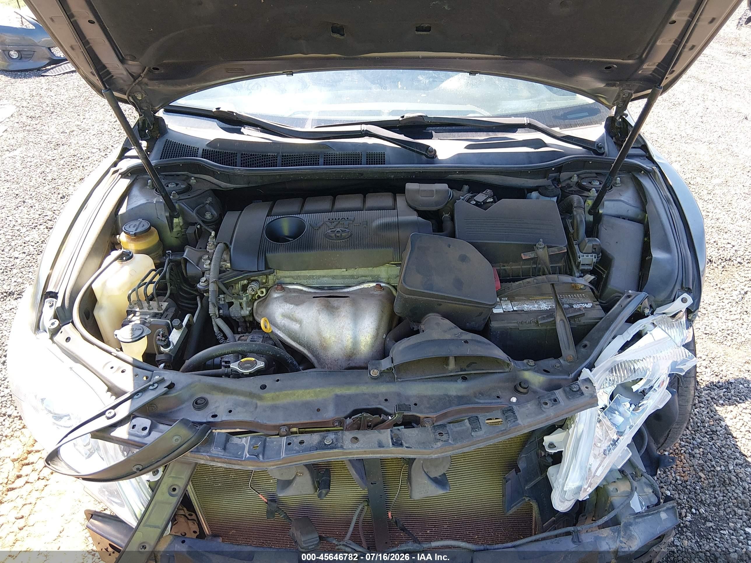 2011 Toyota Camry Se Gray vin: 4T1BF3EKXBU731867