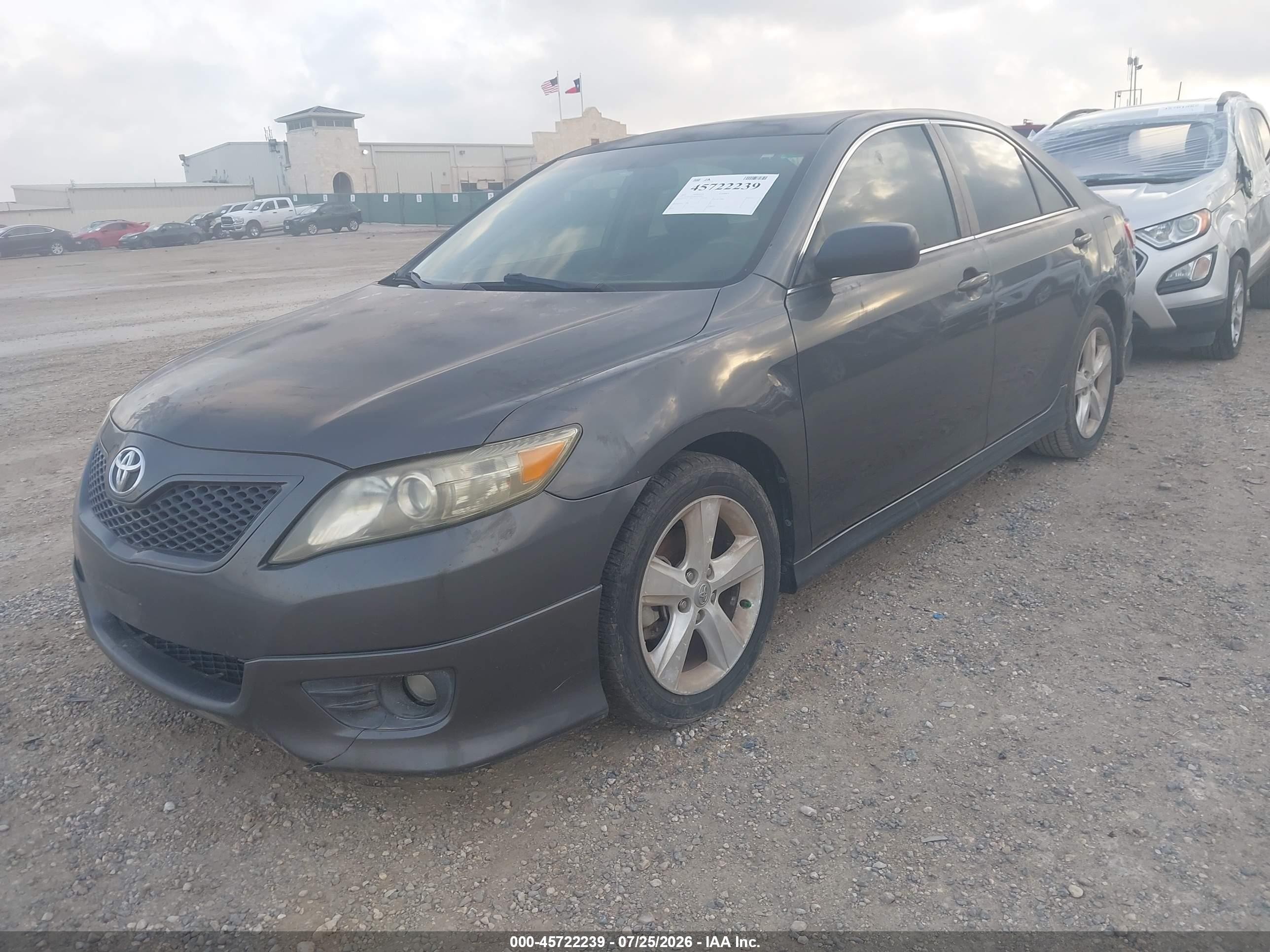 2011 Toyota Camry Se Серый vin: 4T1BF3EKXBU736793