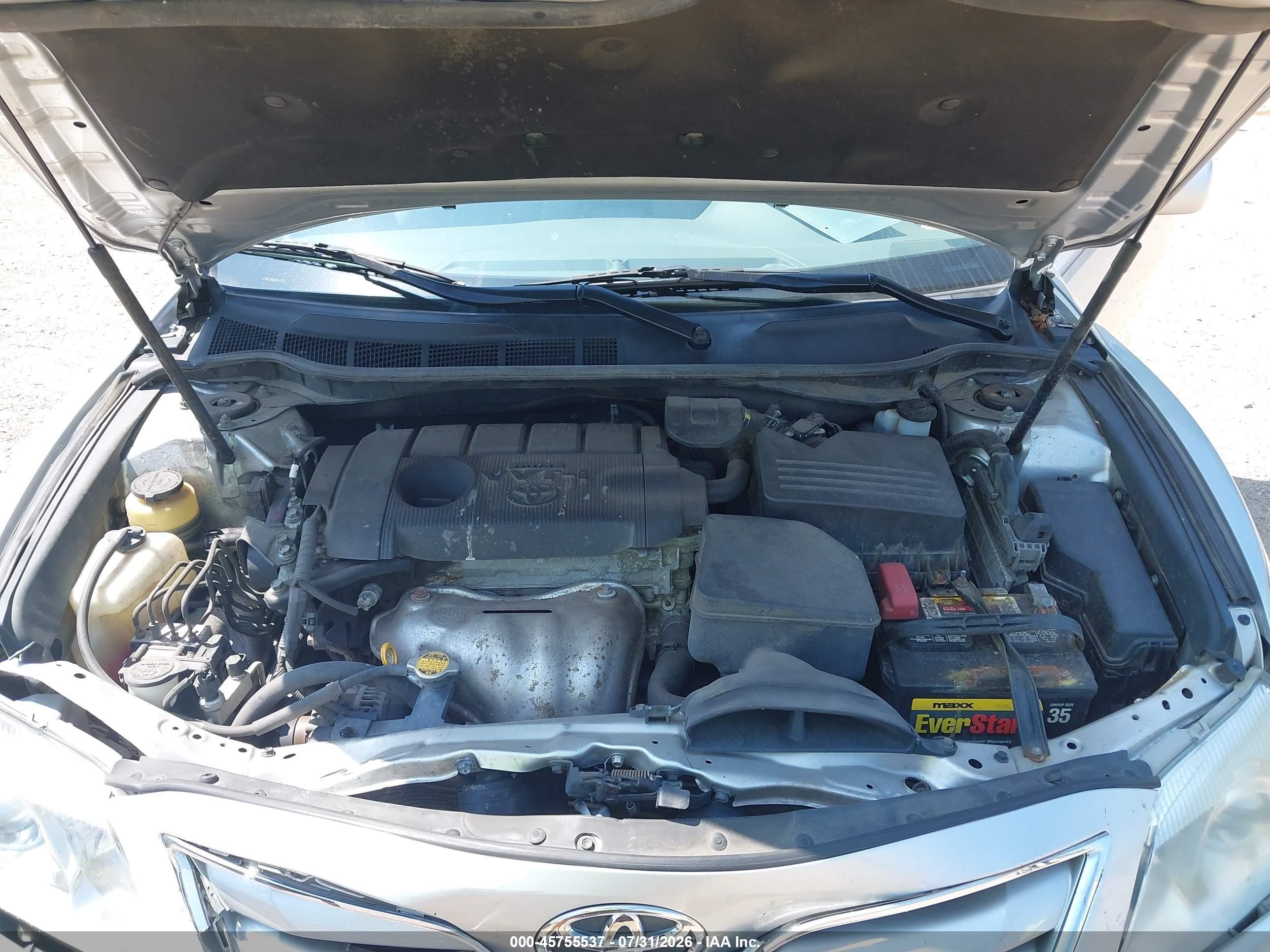 2011 Toyota Camry Le Silver vin: 4T1BF3EKXBU749835