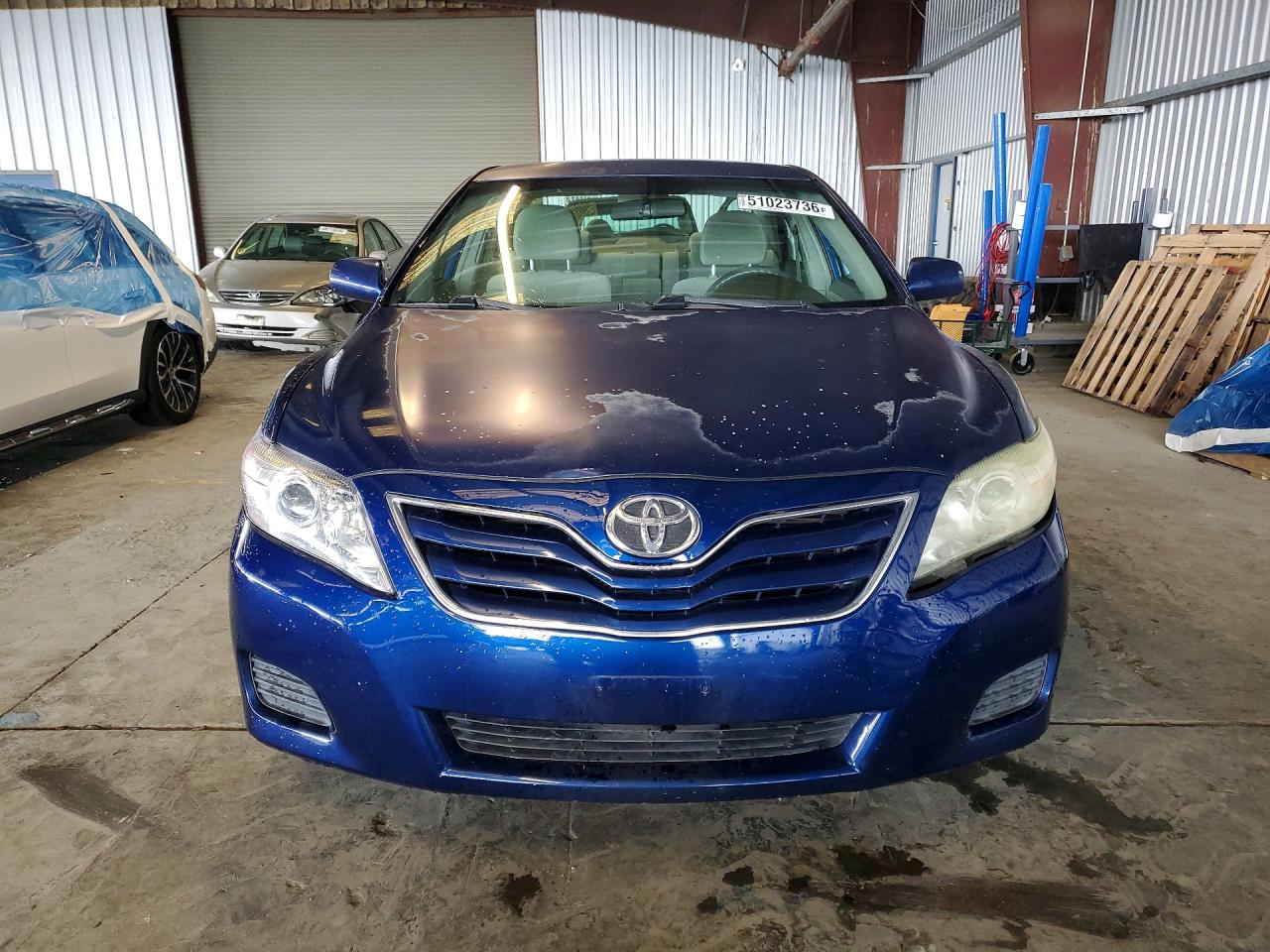 2011 Toyota Camry Le Blue vin: 4T1BF3EKXBU766568