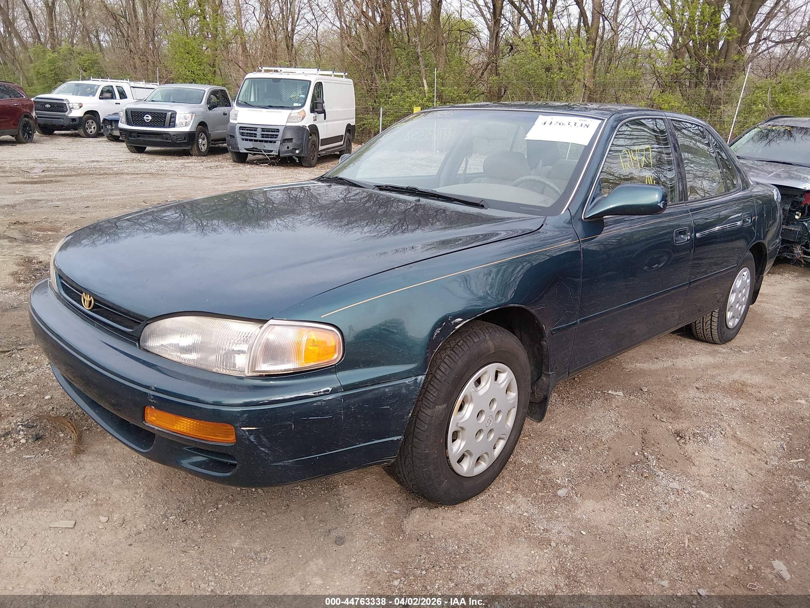 1996 Toyota Camry Dx/le/xle Зеленый vin: 4T1BG12K0TU721467
