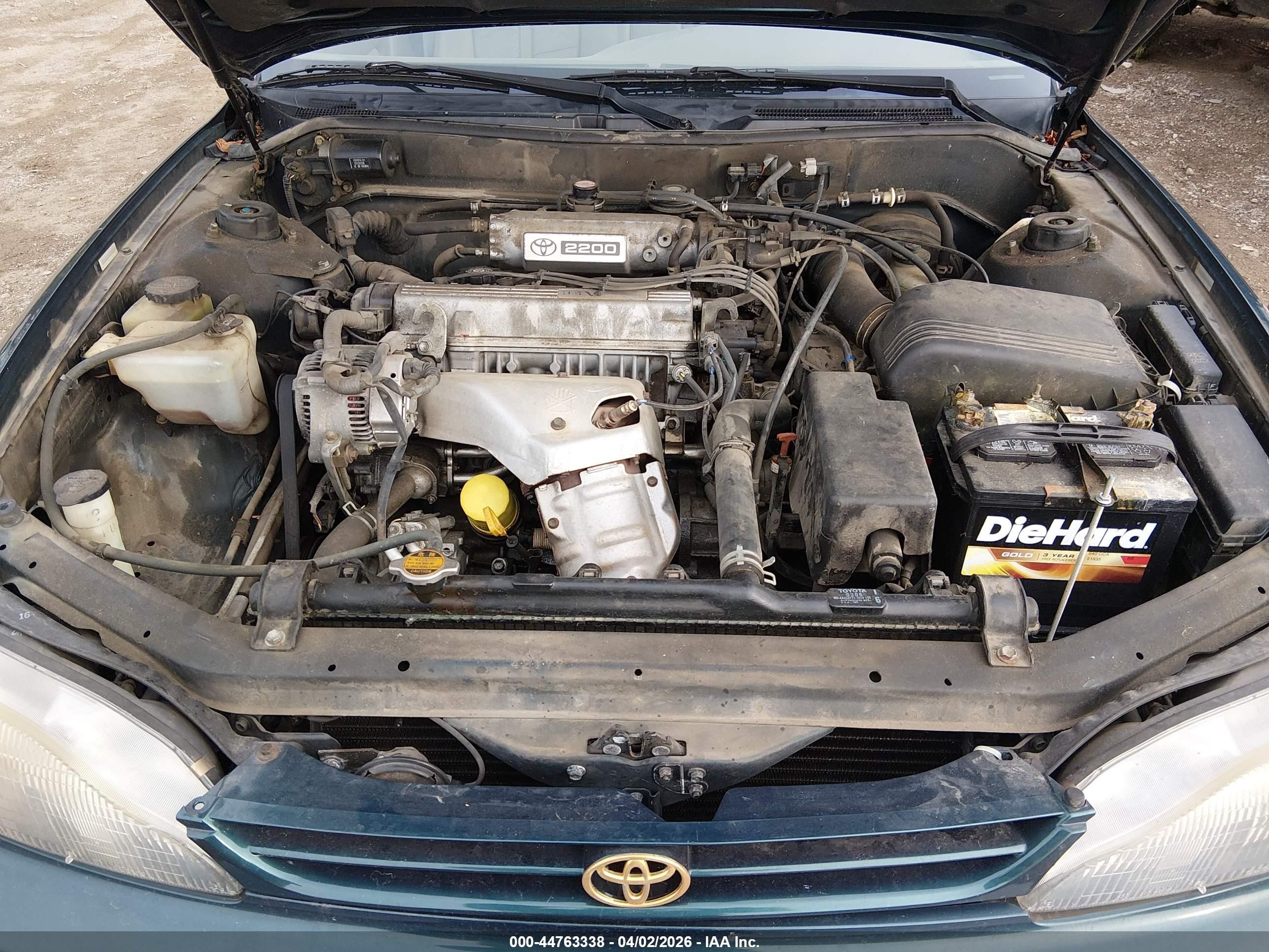 1996 Toyota Camry Dx/le/xle Зеленый vin: 4T1BG12K0TU721467
