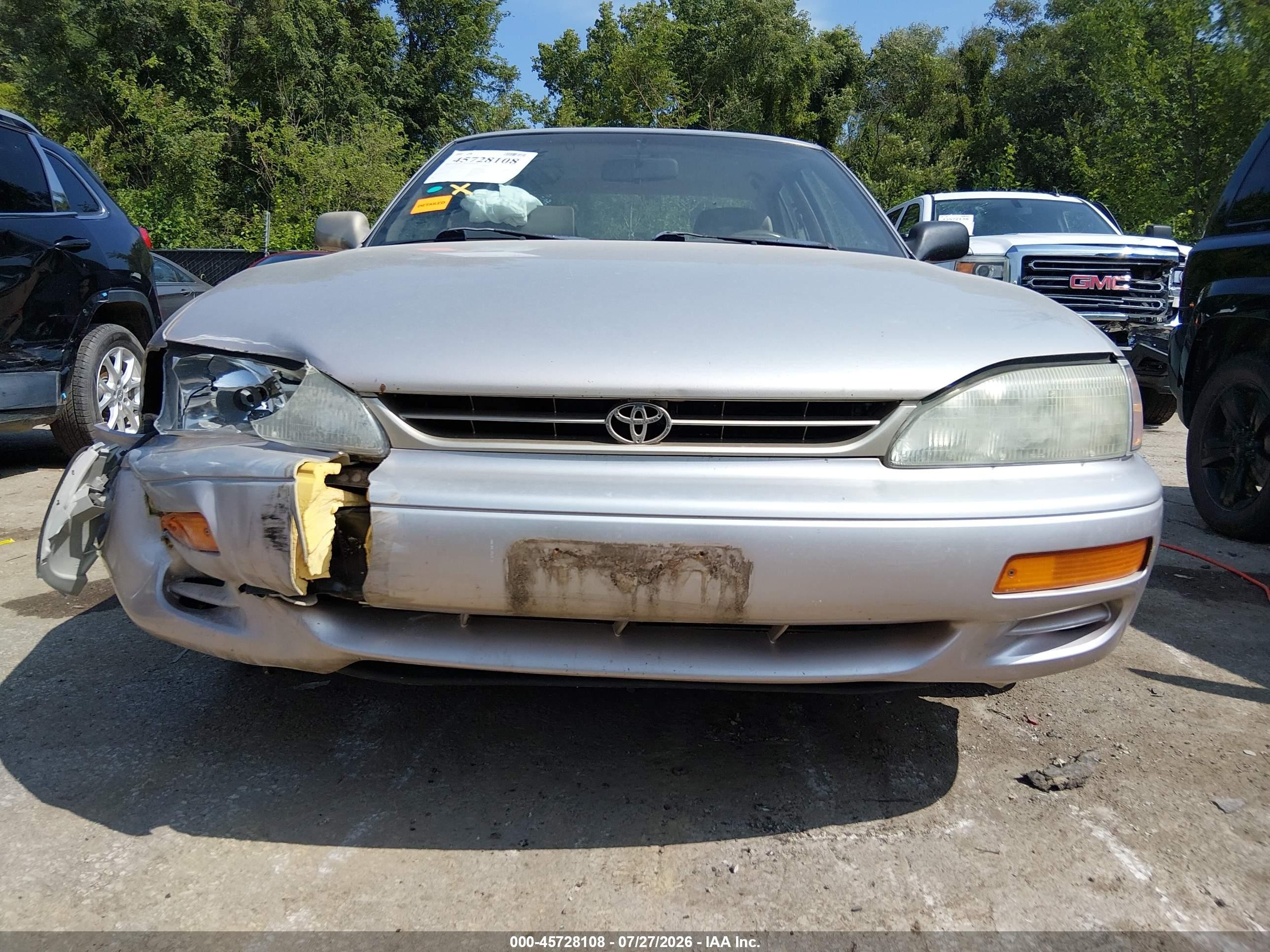 1996 Toyota Camry Dx/le/xle Champagne vin: 4T1BG12K0TU725874