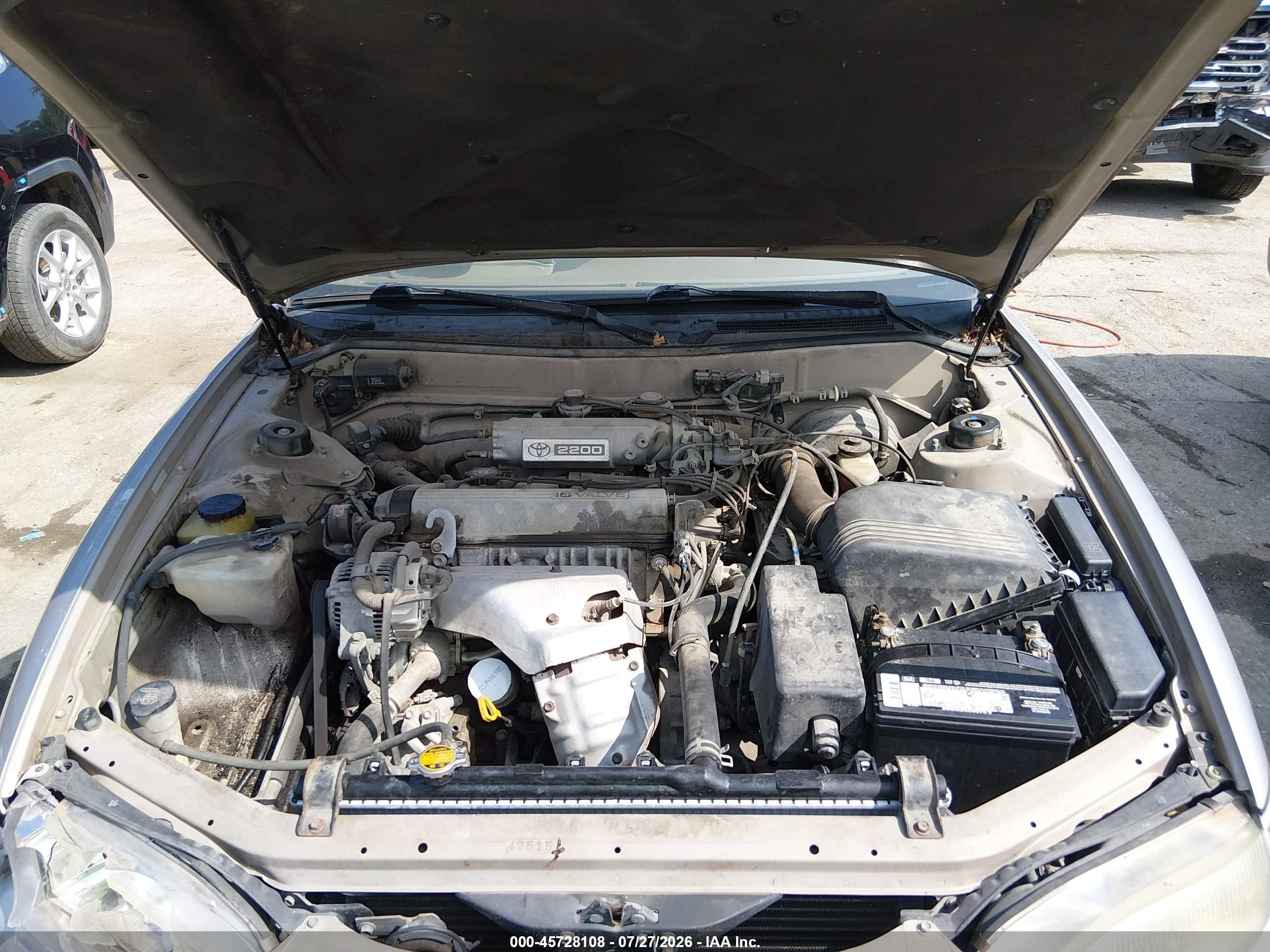 1996 Toyota Camry Dx/le/xle Champagne vin: 4T1BG12K0TU725874