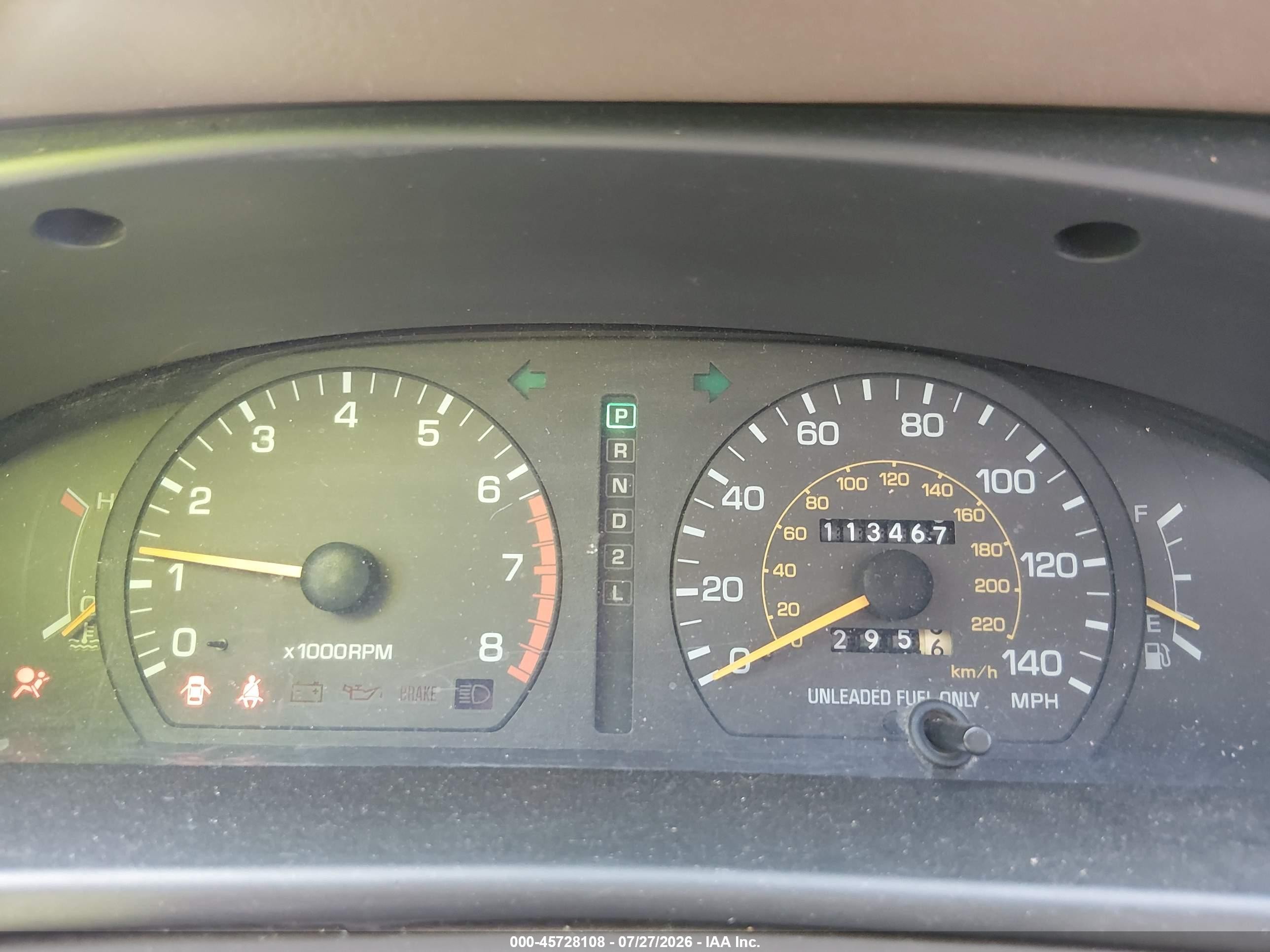 1996 Toyota Camry Dx/le/xle Champagne vin: 4T1BG12K0TU725874