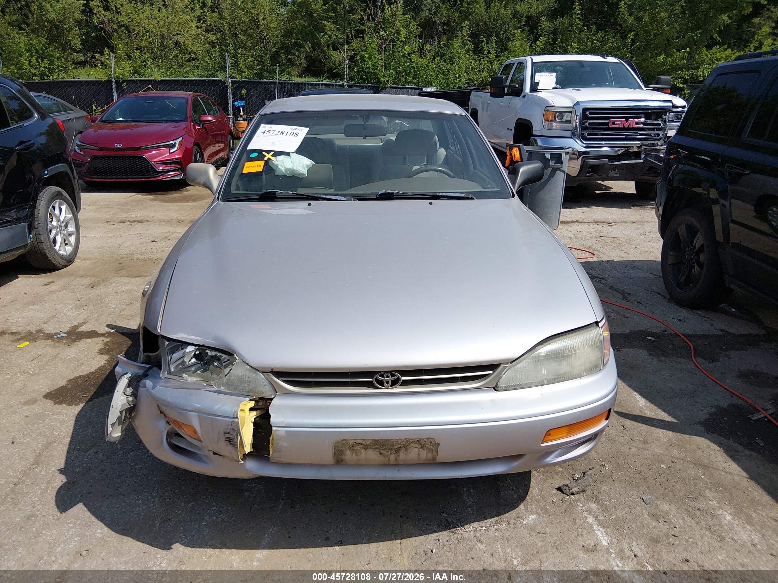 1996 Toyota Camry Dx/le/xle Champagne vin: 4T1BG12K0TU725874