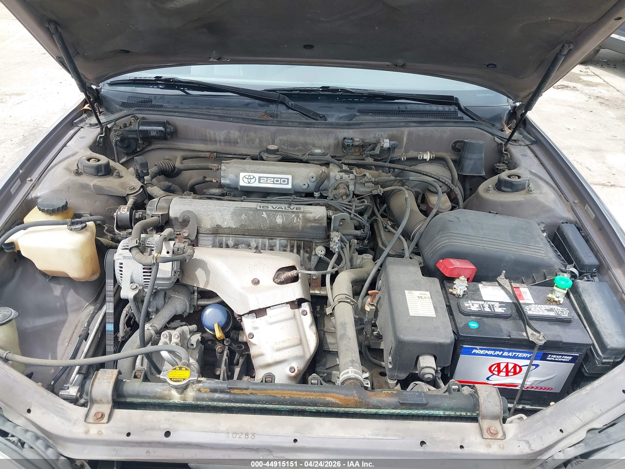 1996 Toyota Camry Dx/le/xle Silver vin: 4T1BG12K2TU695972