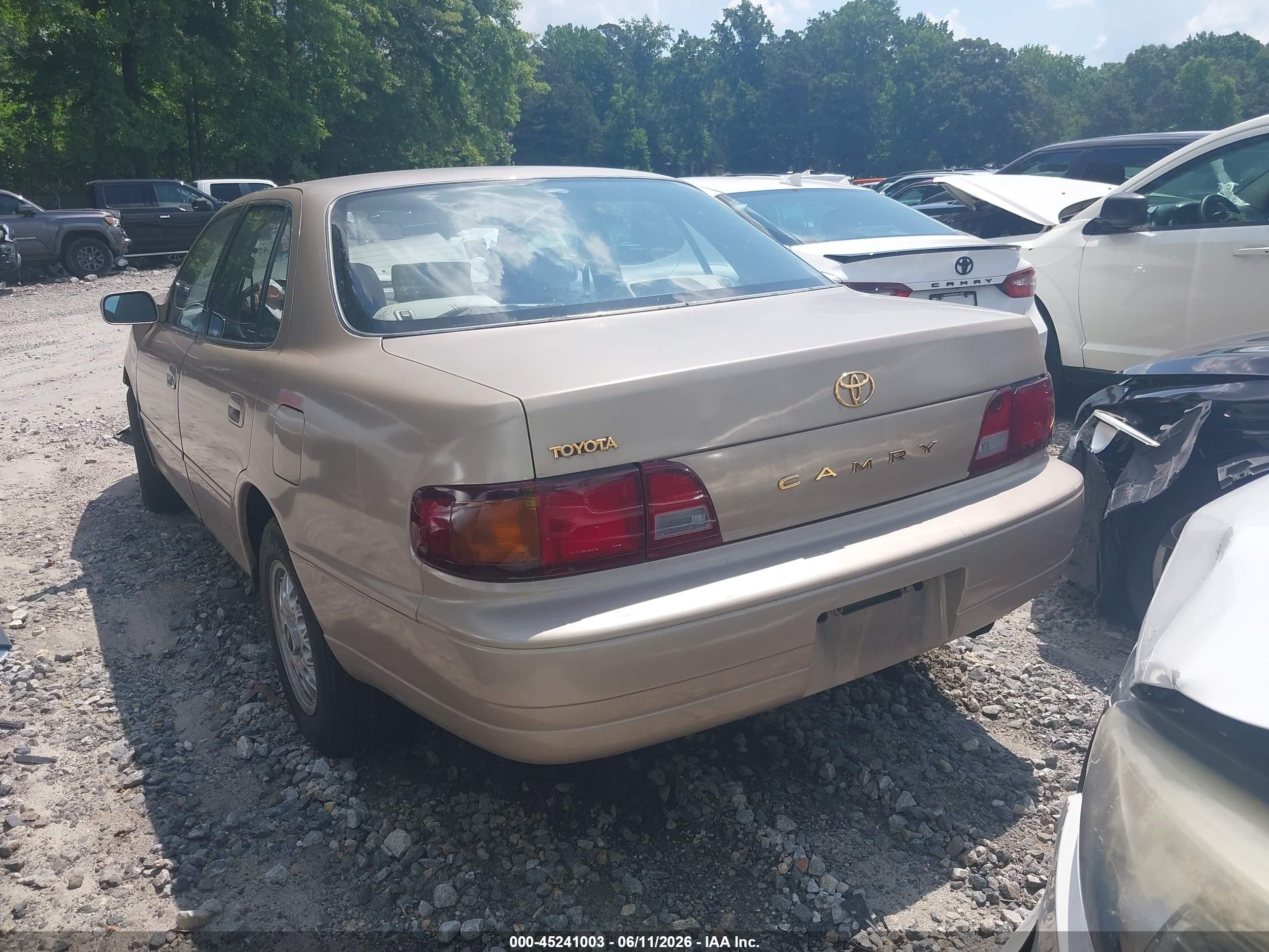 1996 Toyota Camry Dx/le/xle Tan vin: 4T1BG12K2TU792153