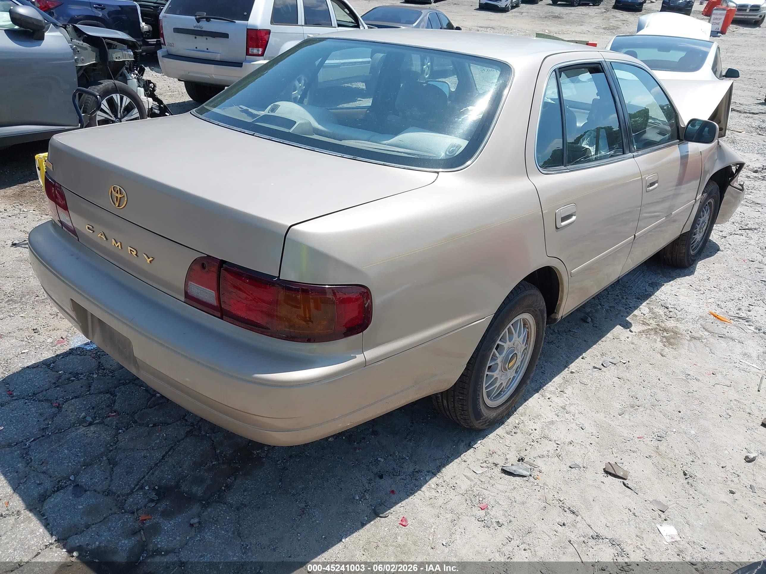 1996 Toyota Camry Dx/le/xle Tan vin: 4T1BG12K2TU792153
