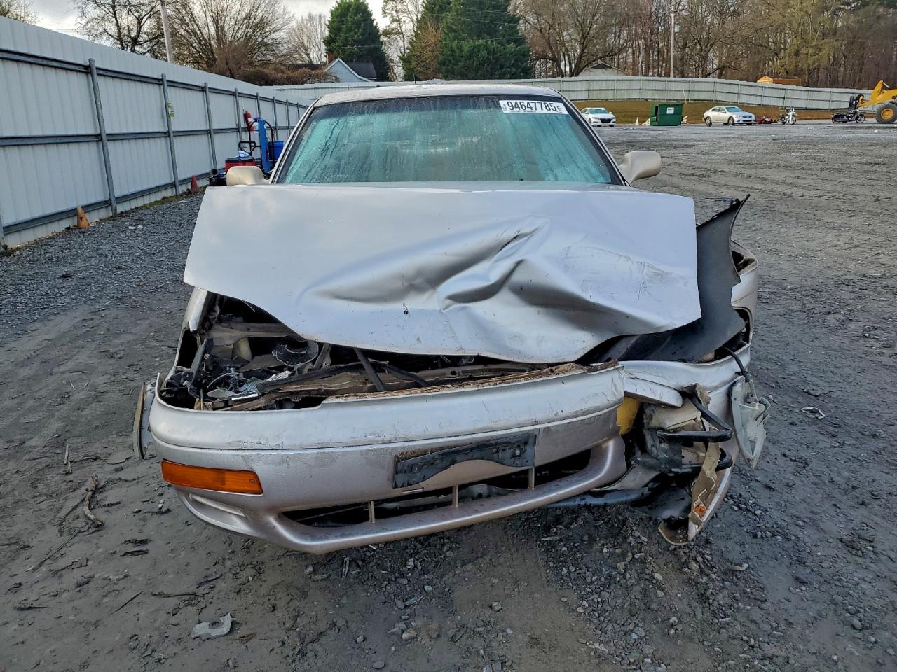1996 Toyota Camry Dx Silver vin: 4T1BG12K2TU809596