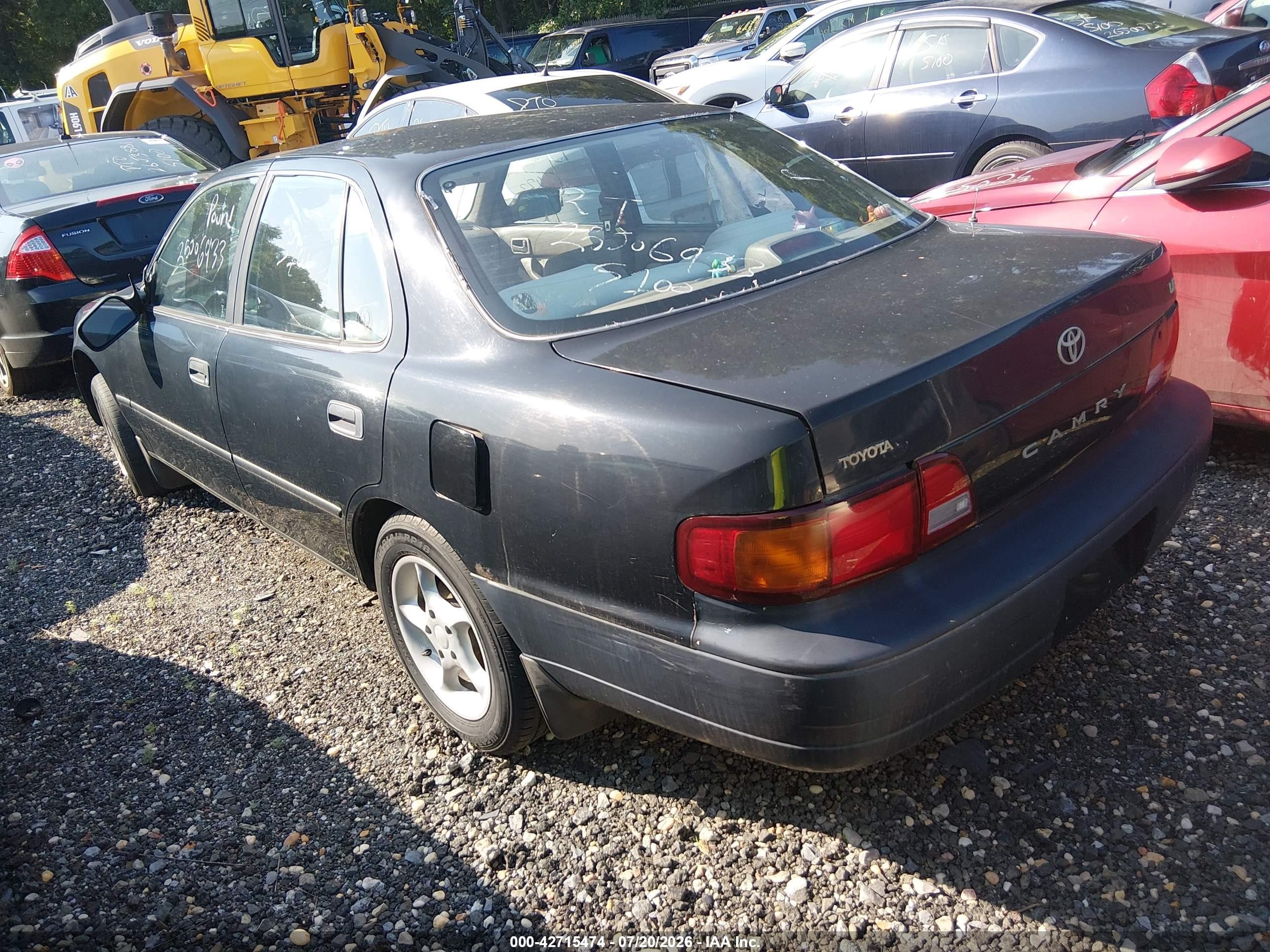 1996 Toyota Camry Dx/le/xle Черный vin: 4T1BG12K2TU823904