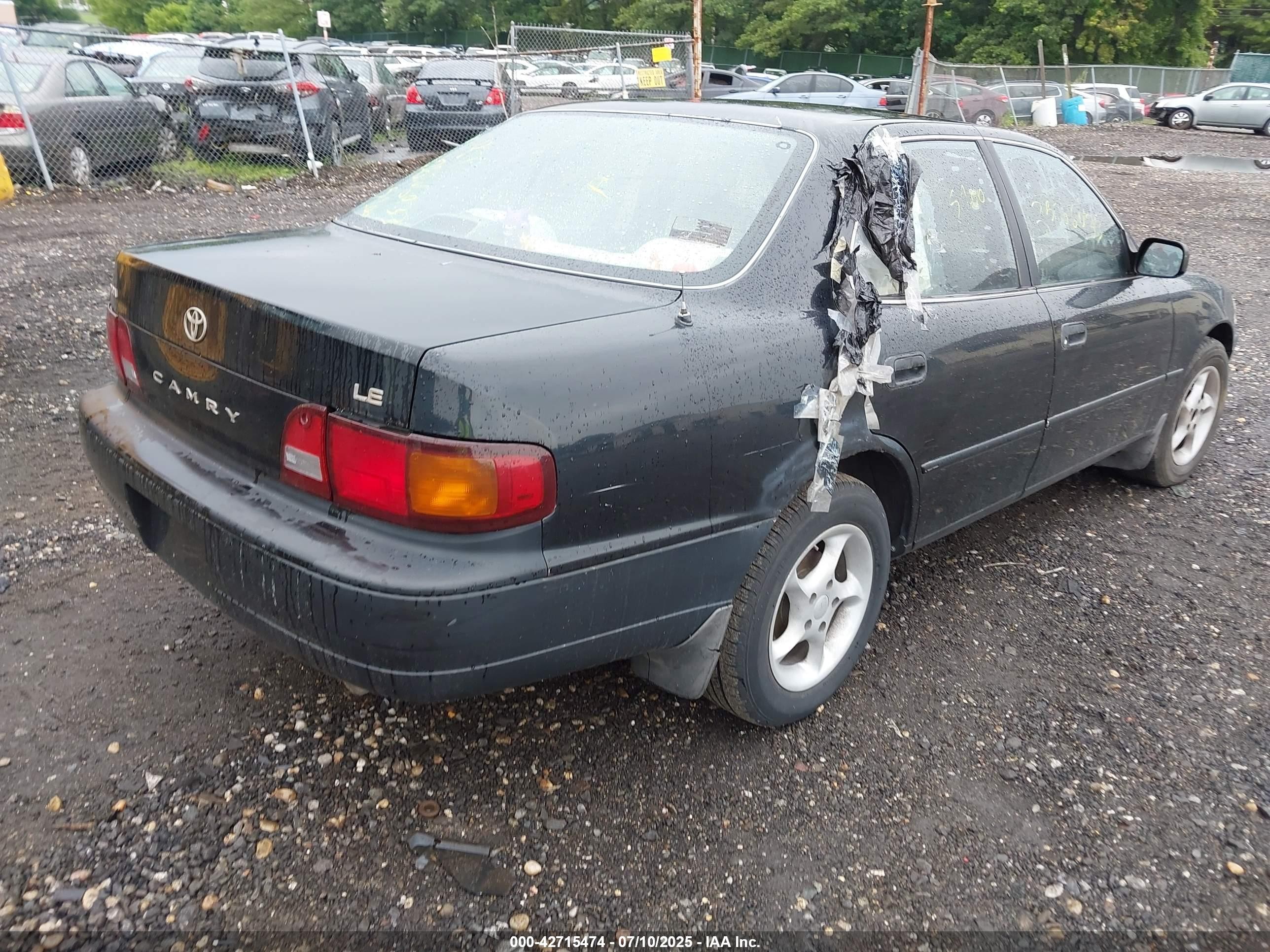 1996 Toyota Camry Dx/le/xle Черный vin: 4T1BG12K2TU823904