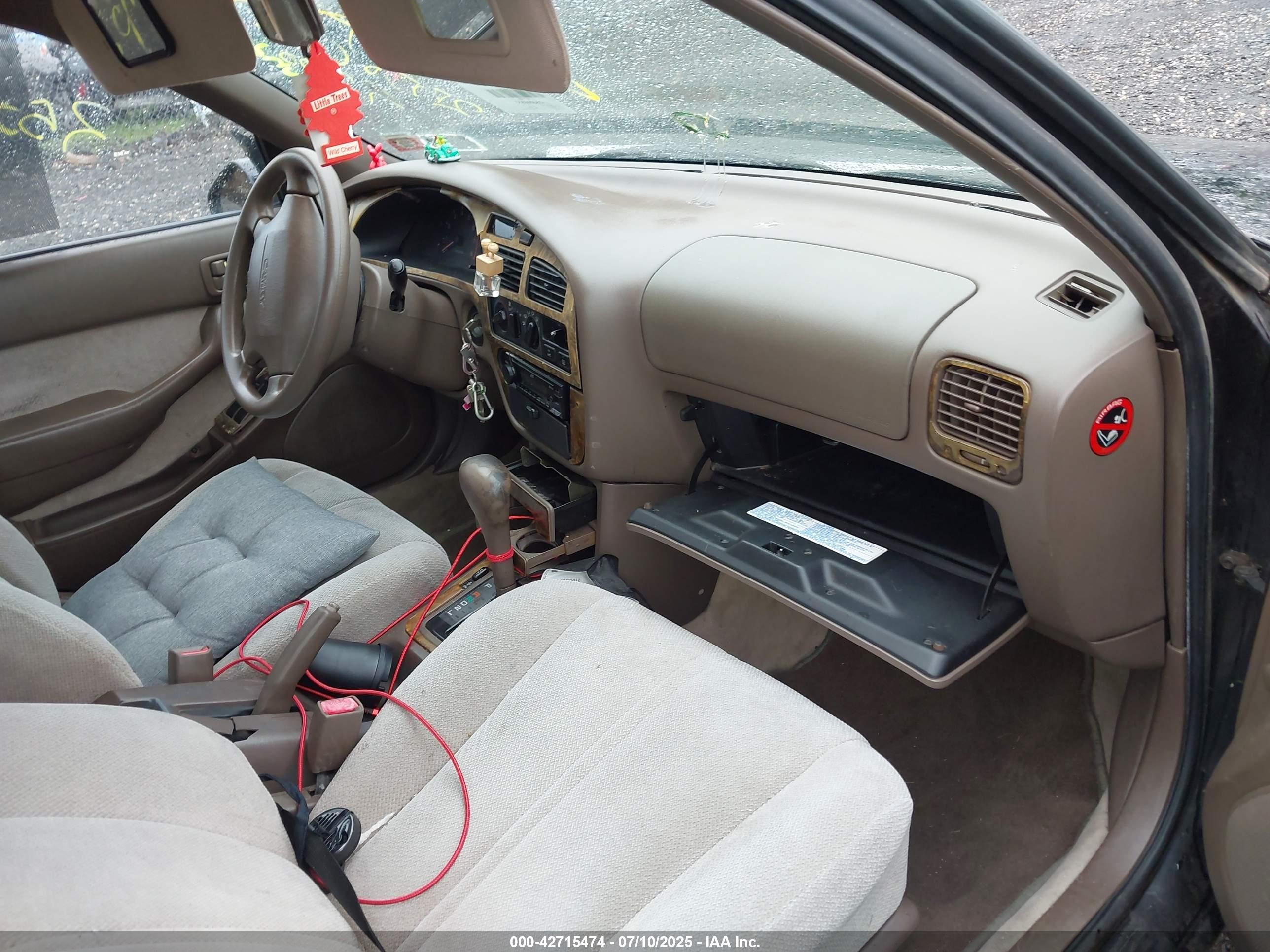 1996 Toyota Camry Dx/le/xle Черный vin: 4T1BG12K2TU823904