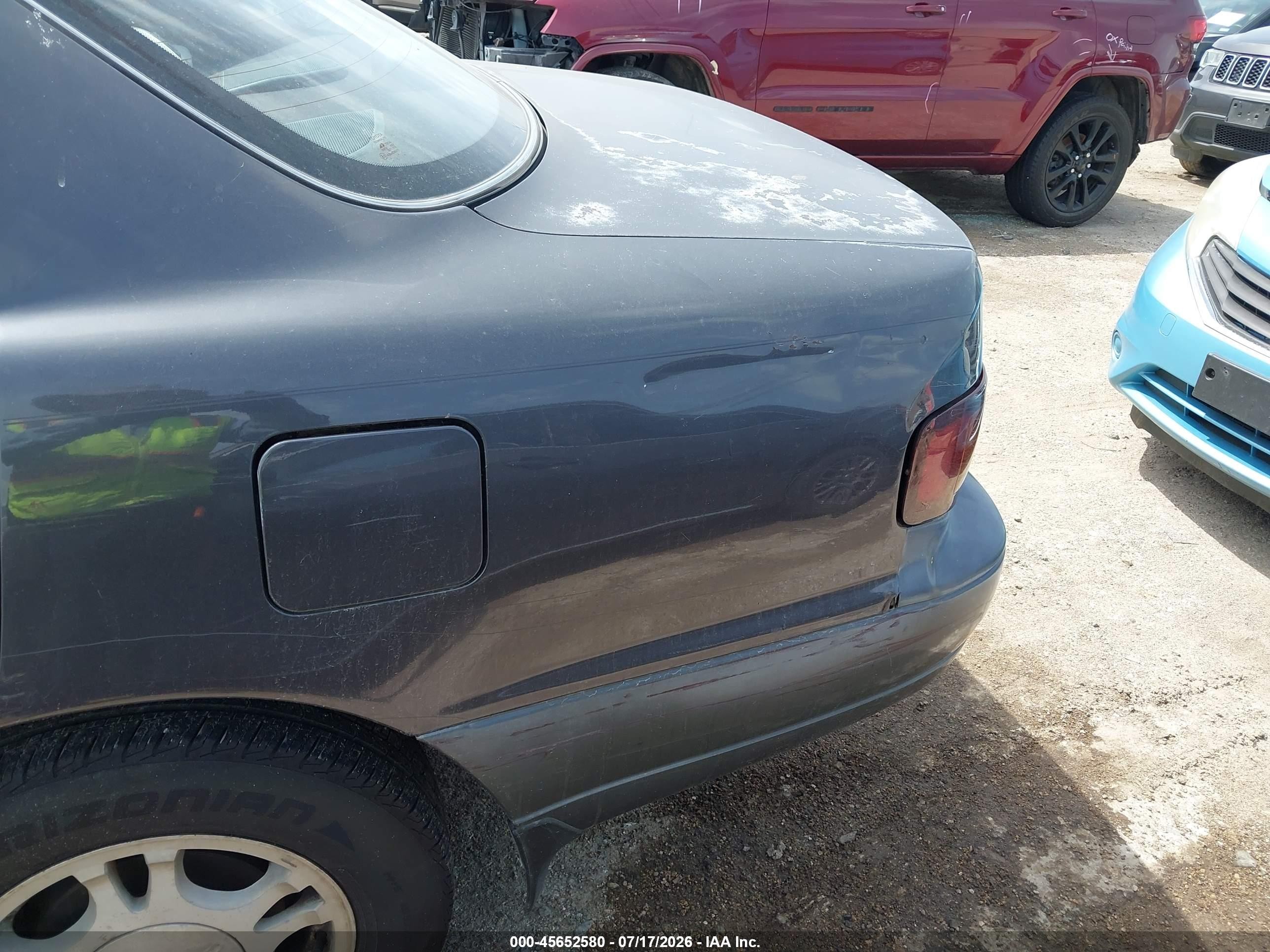 1996 Toyota Camry Dx/le/xle Gray vin: 4T1BG12K2TU908533