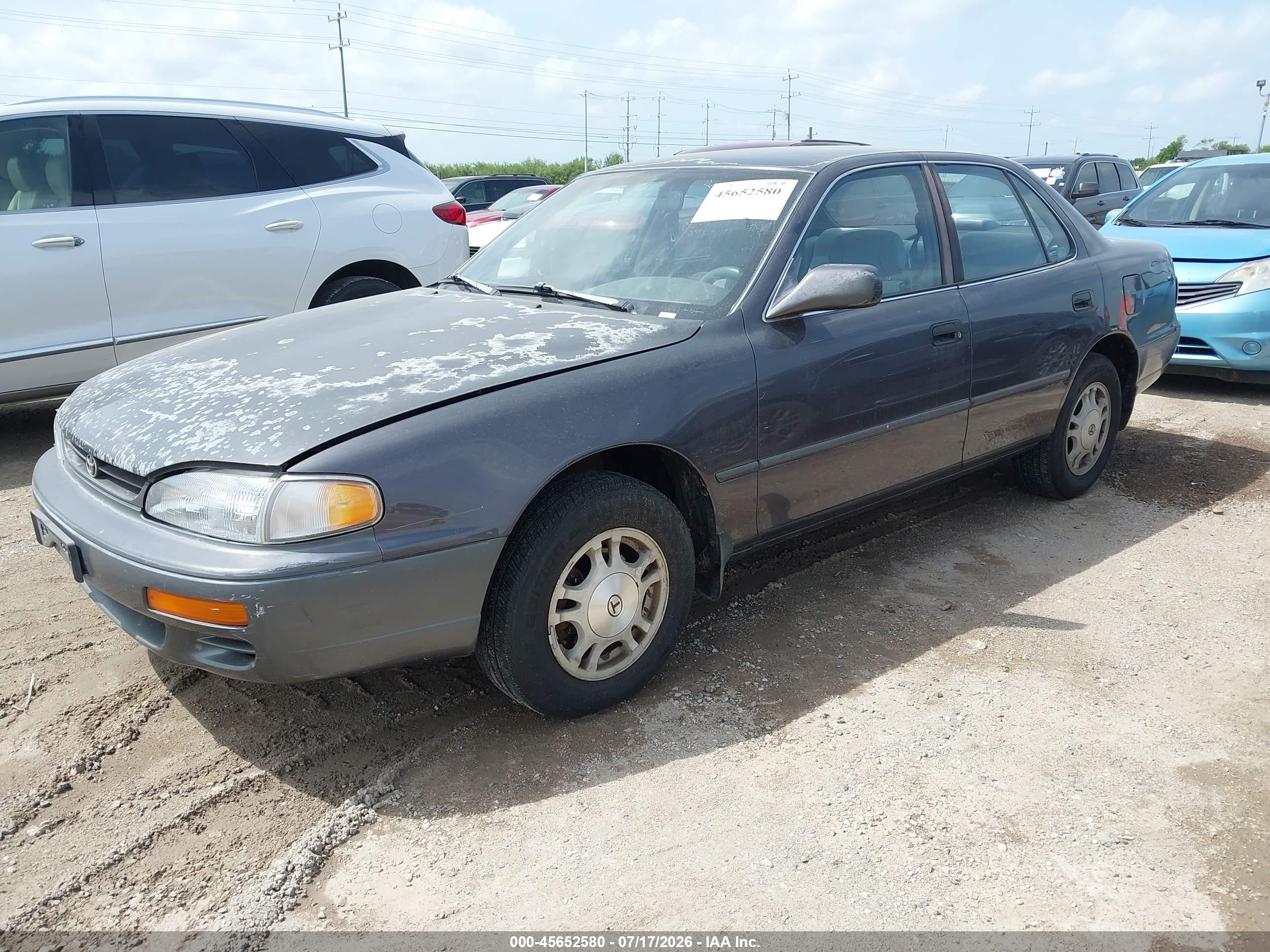 1996 Toyota Camry Dx/le/xle Gray vin: 4T1BG12K2TU908533
