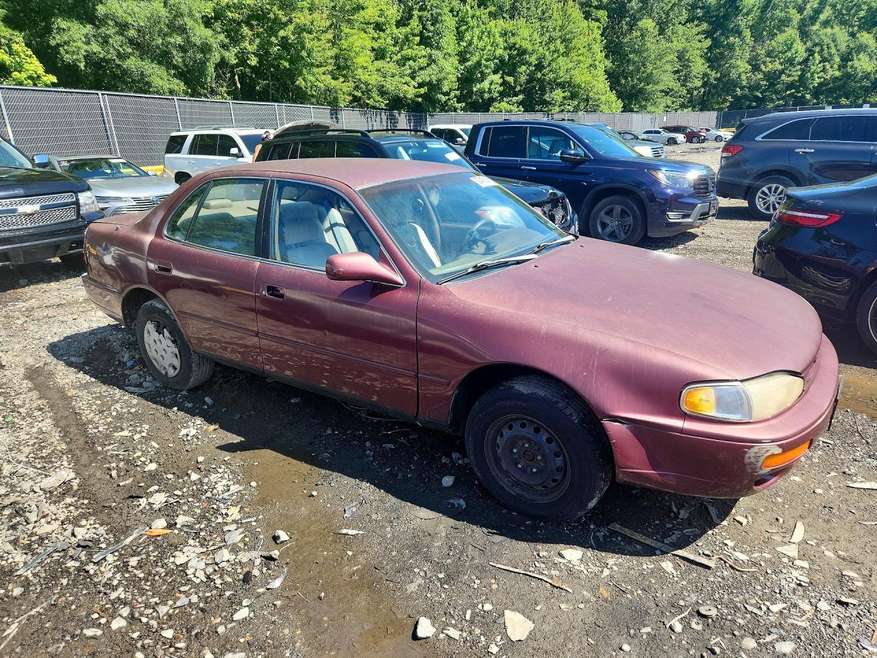1996 Toyota Camry Le Purple vin: 4T1BG12K3TU775751