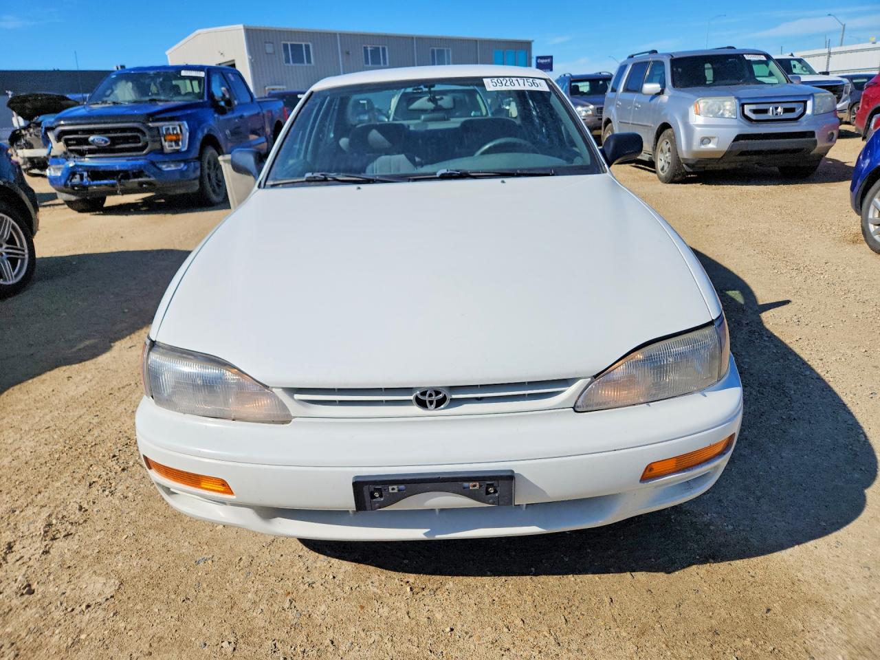 1996 Toyota Camry Dx White vin: 4T1BG12K4TU776598