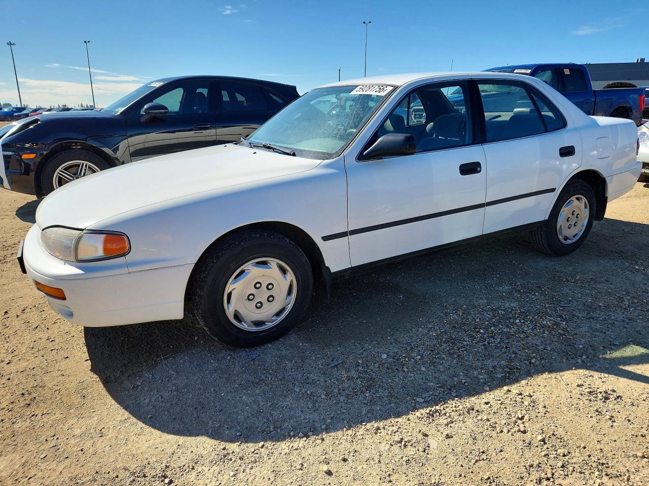 1996 Toyota Camry Dx White vin: 4T1BG12K4TU776598