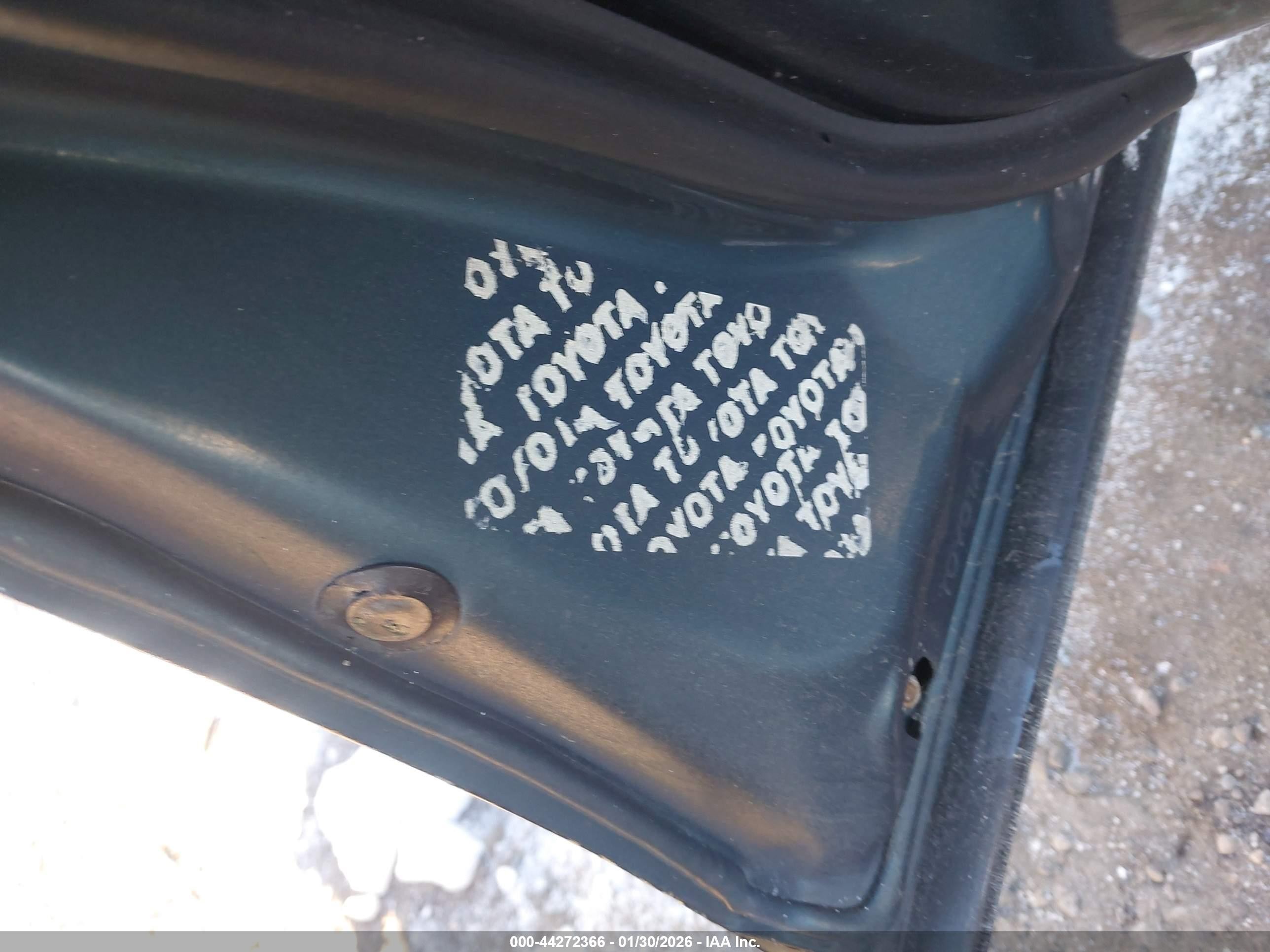 1996 Toyota Camry Dx/le/xle Black vin: 4T1BG12K7TU654513