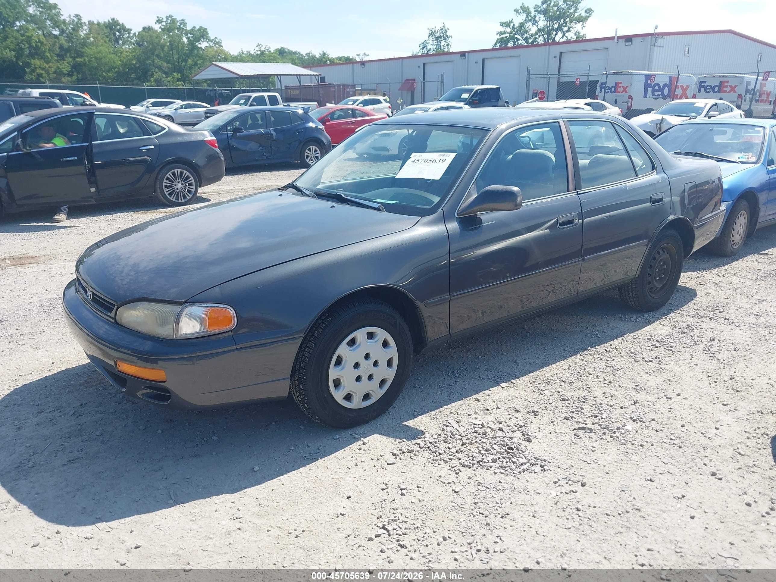 1996 Toyota Camry Dx/le/xle Gray vin: 4T1BG12K9TU951069
